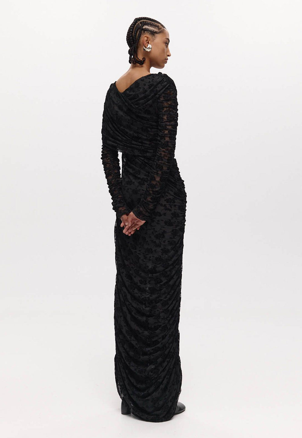 Rosie Wrap Dress - Black