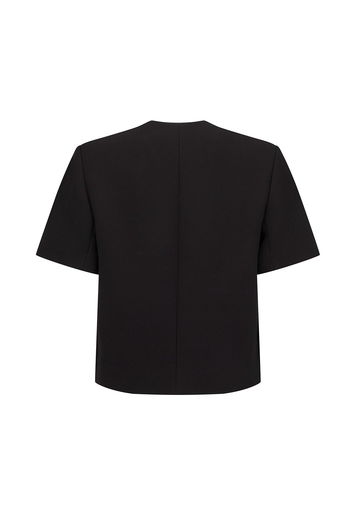 Short Sleeve Tilmens Jacket - Black