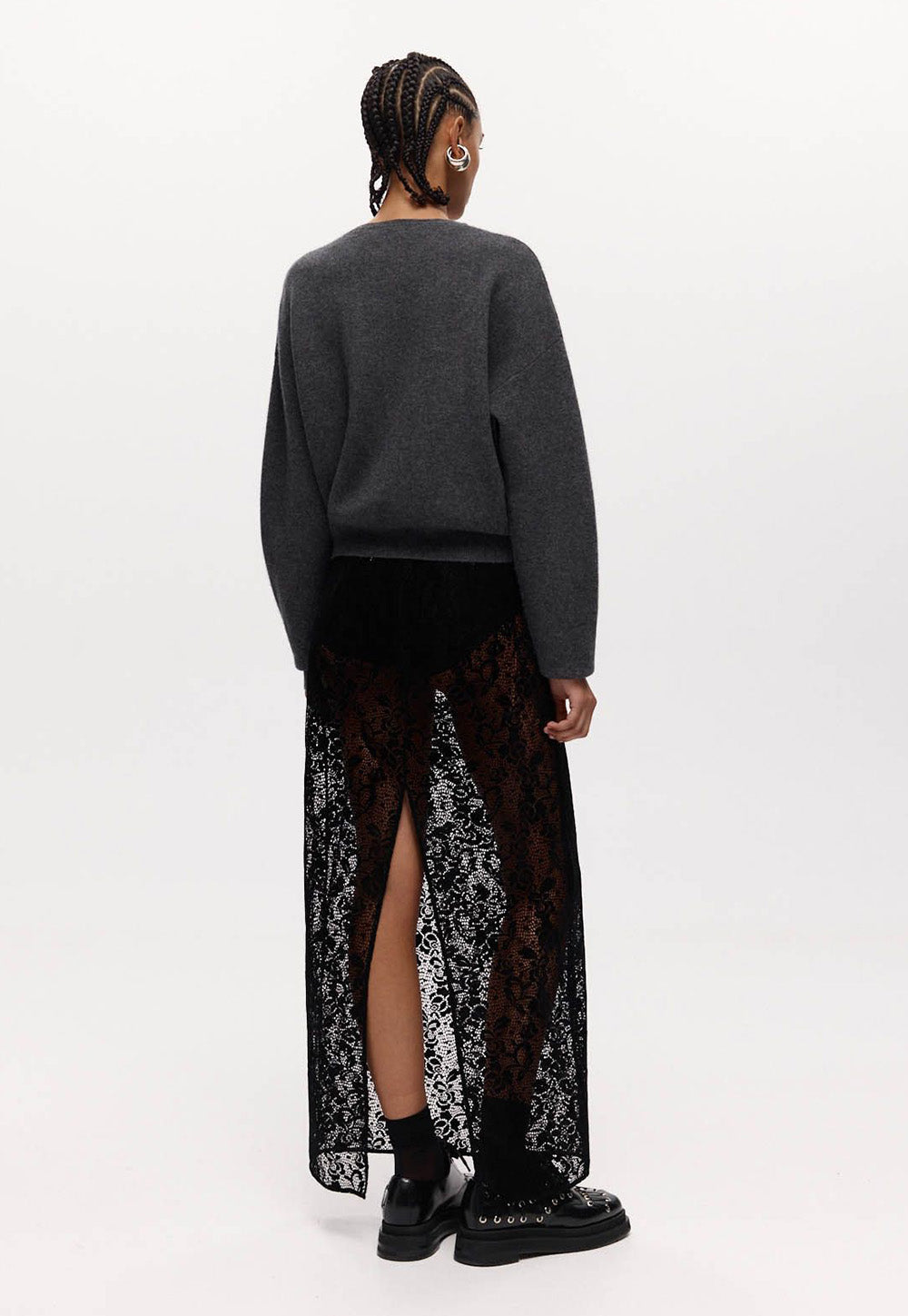 Tilda Skirt - Black Lace