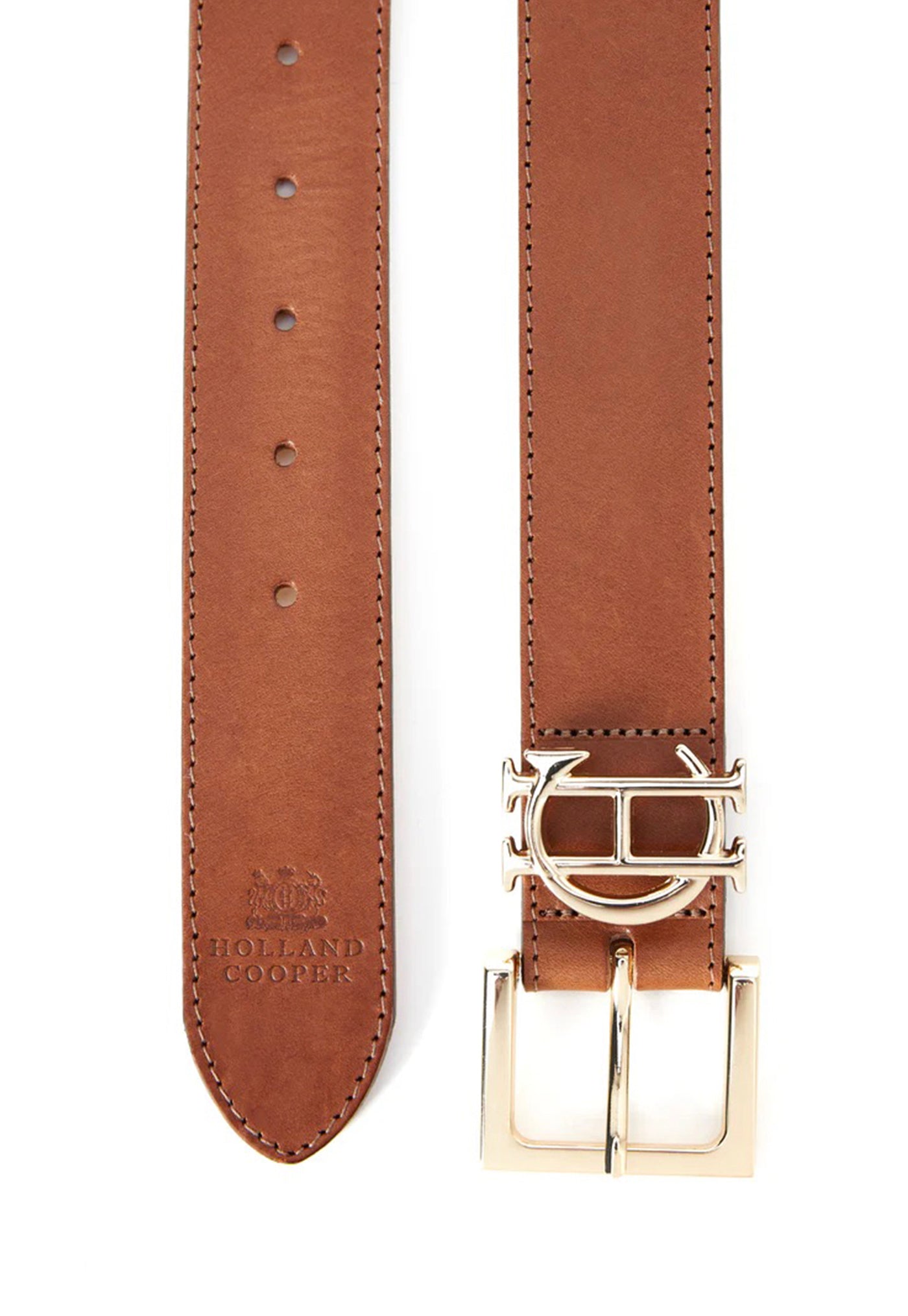 HC Classic Logo Belt - Tan sold by Angel Divine