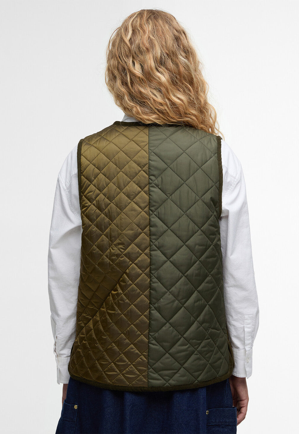 Heslerton Gilet - Golden Olive/Olive/Ancient Tartan