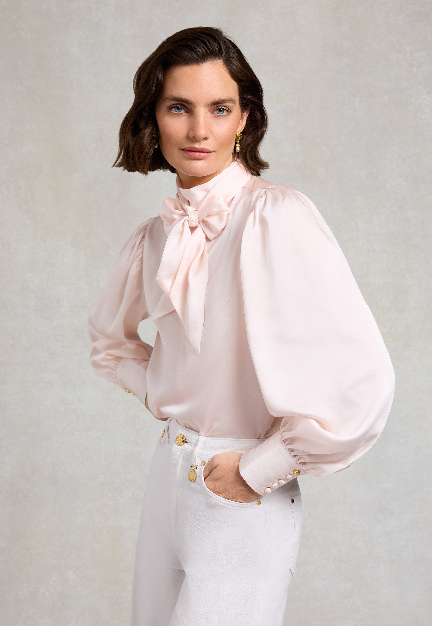 Ariella Blouse - Blush