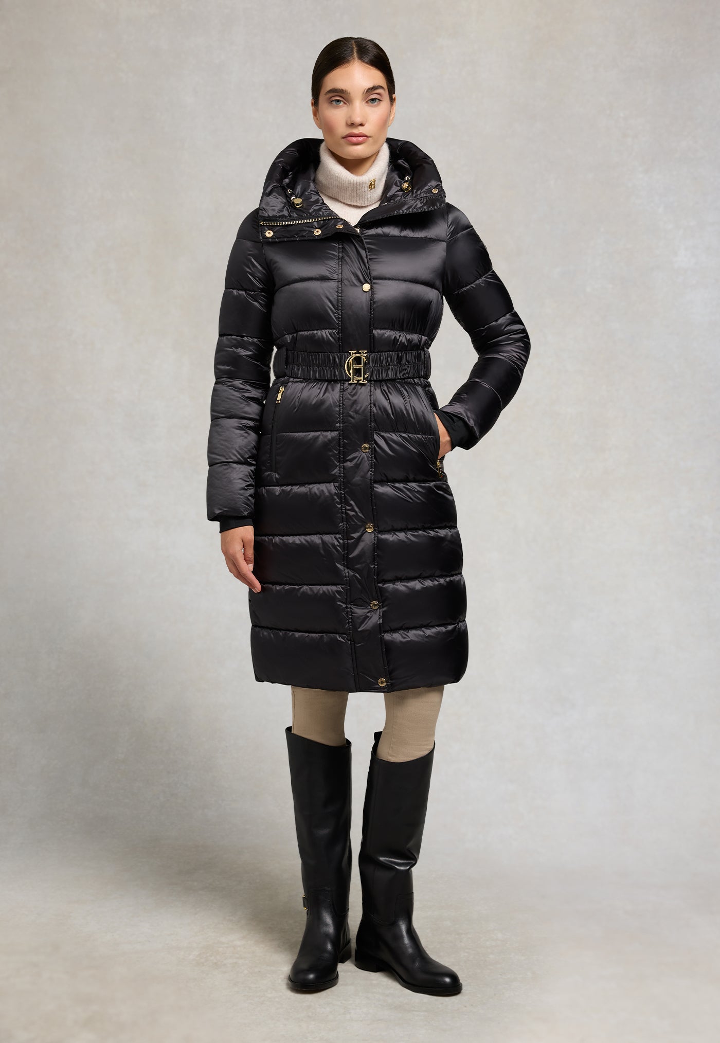 Arosa Coat - Black