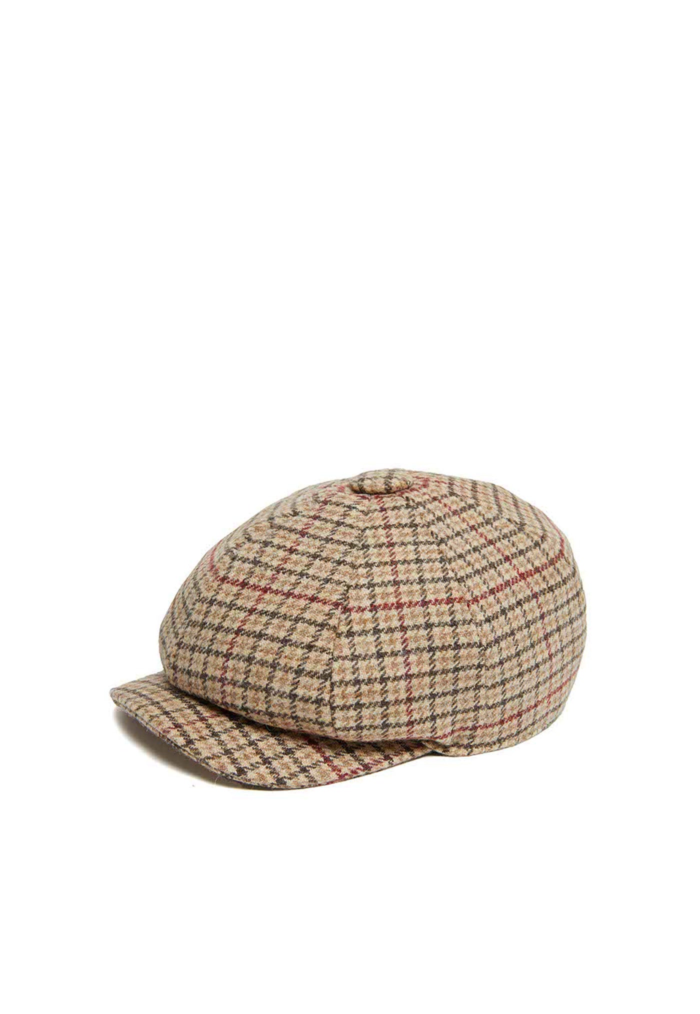 Baker Boy Tweed Cap - Charlton Tweed