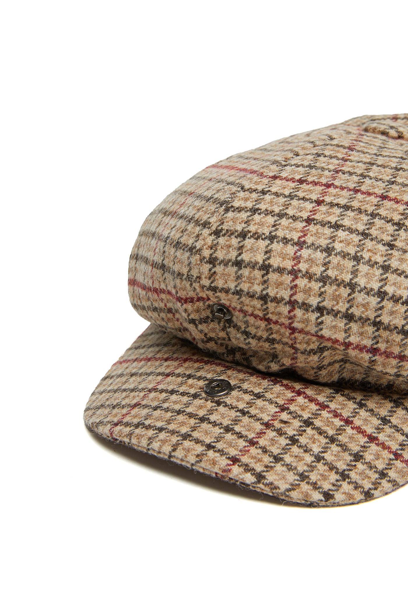 Baker Boy Tweed Cap - Charlton Tweed