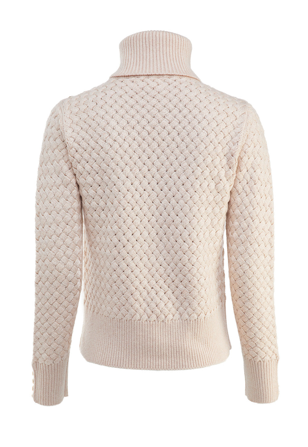 Basket Weave Jumper - Oatmeal sold by Angel Divine