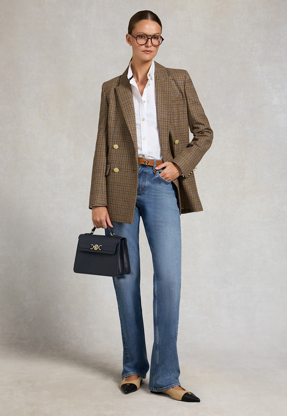 Belgravia Blazer - Abbot Check Tweed