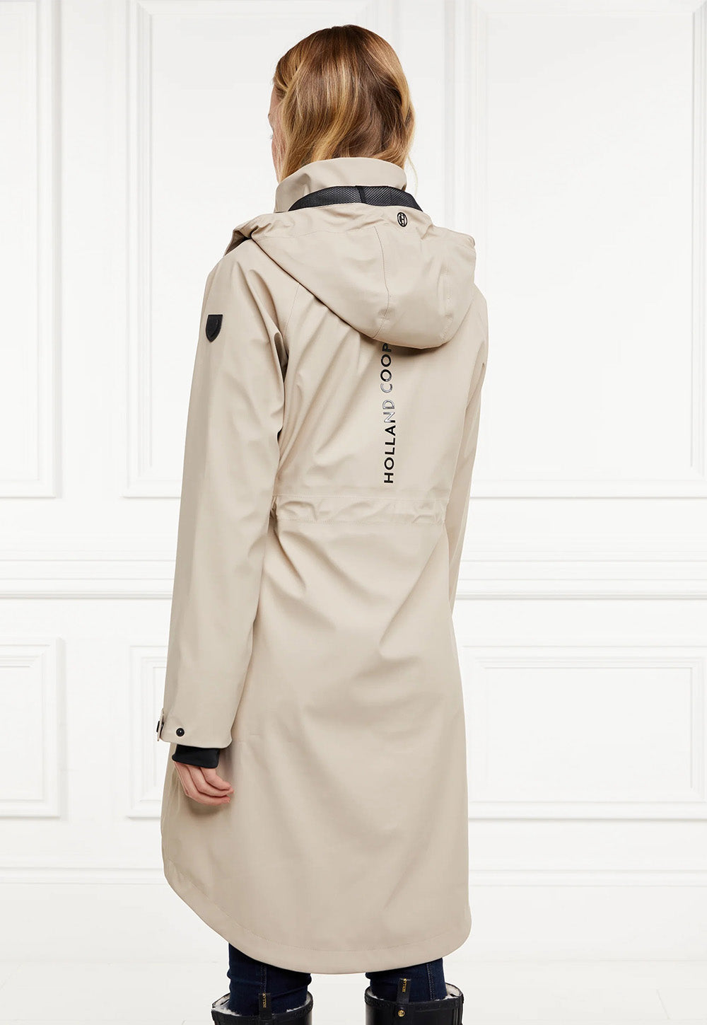 Chartwell Rain Parka - Stone sold by Angel Divine