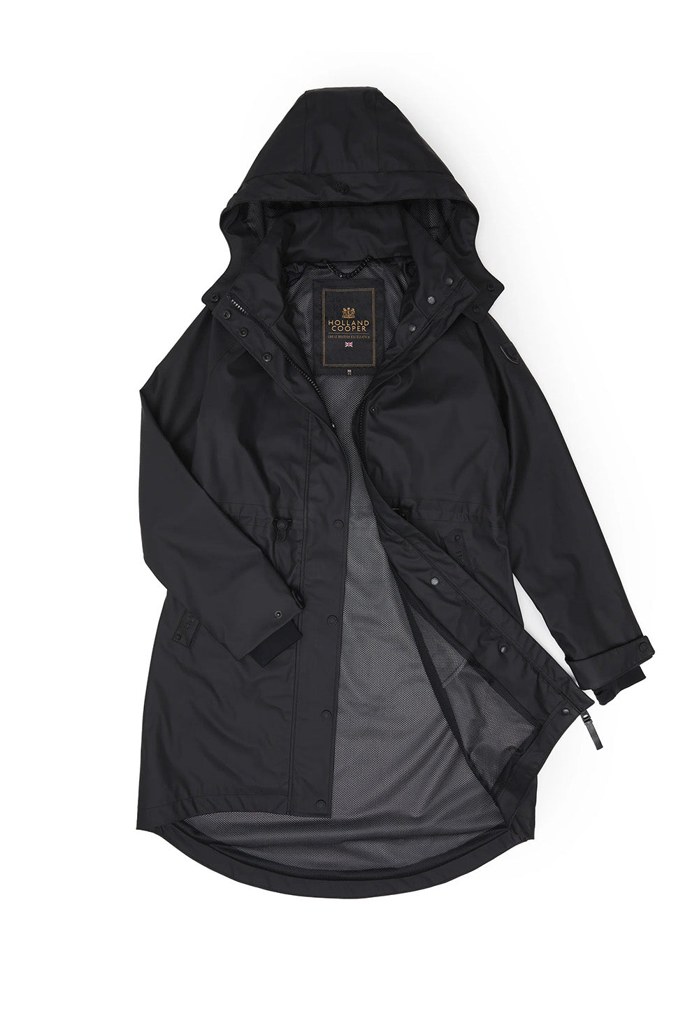 Chartwell Rain Parka - Black sold by Angel Divine