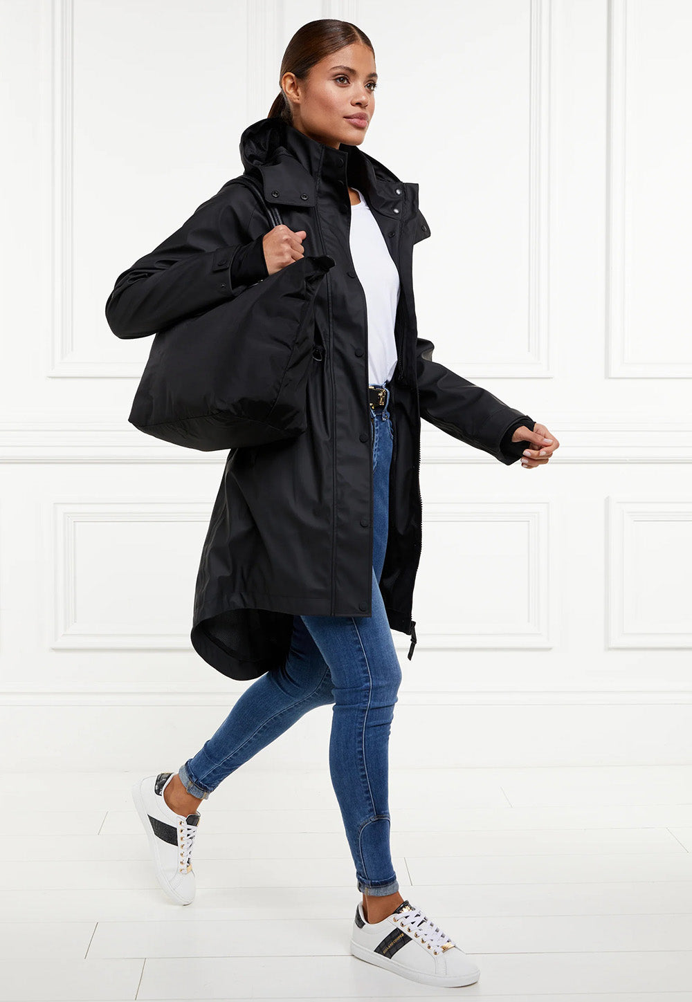 Chartwell Rain Parka - Black sold by Angel Divine