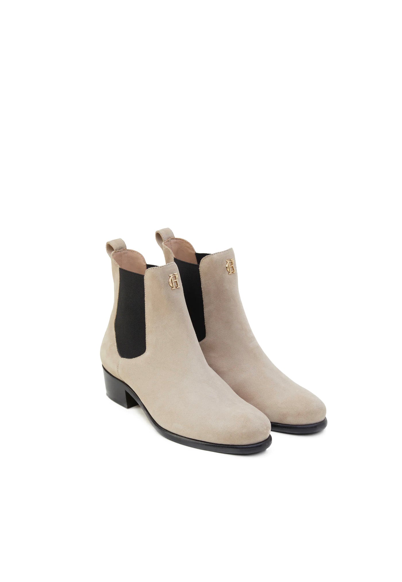Chelsea Low Boot - Taupe Suede sold by Angel Divine