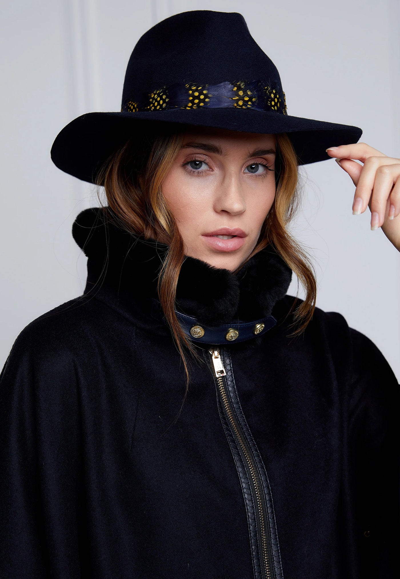 Chiltern Cape - Soft Navy sold by Angel Divine