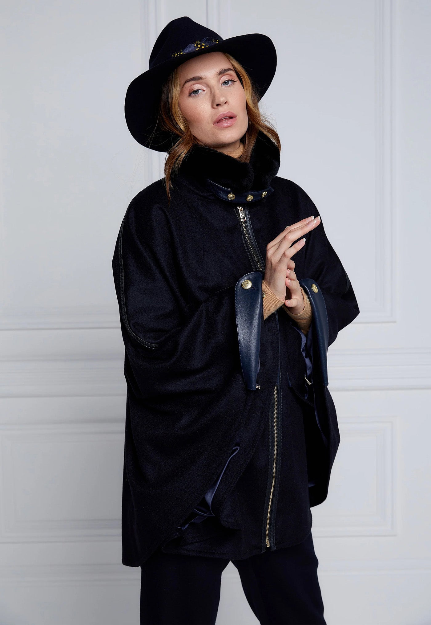 Chiltern Cape - Soft Navy sold by Angel Divine