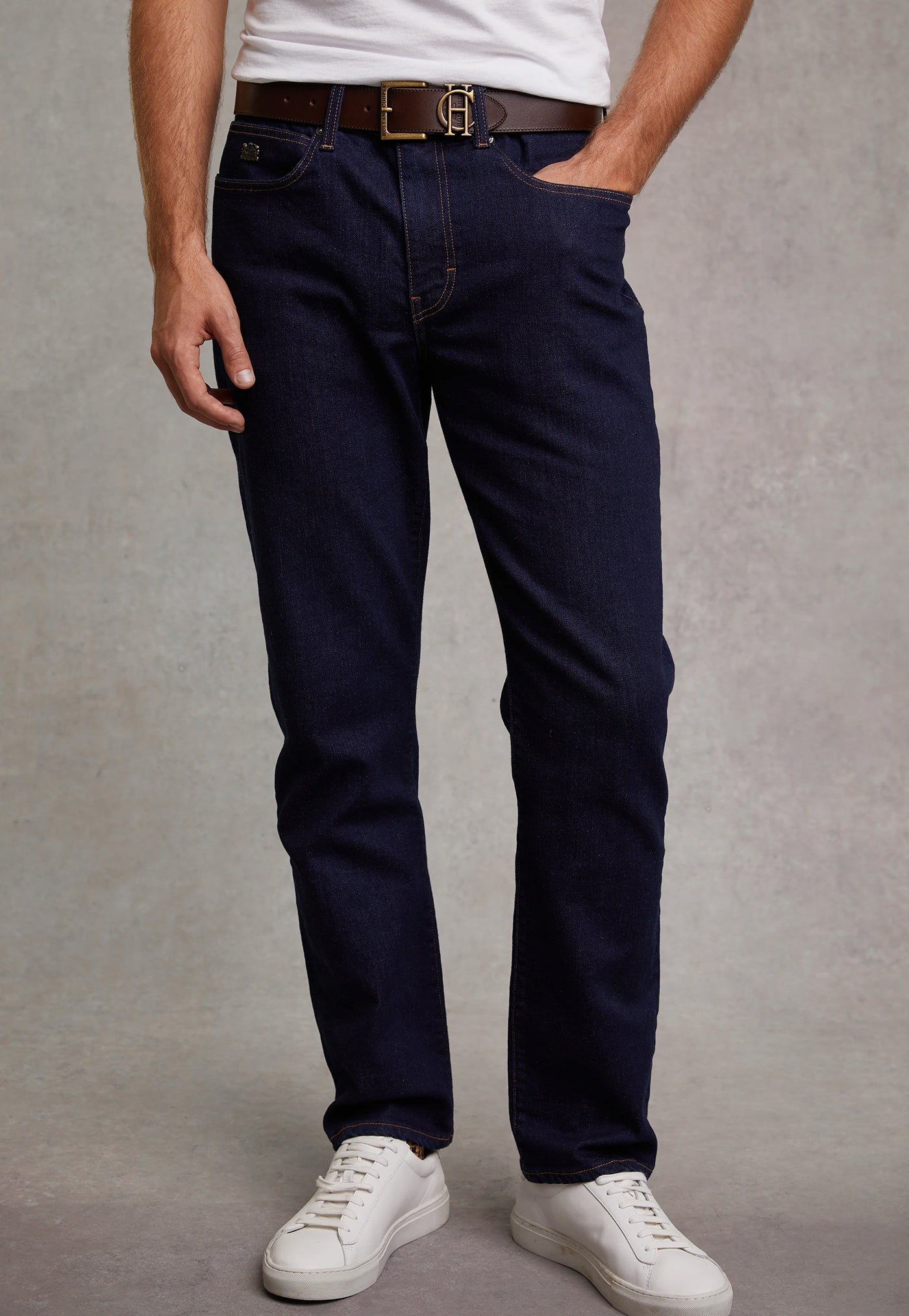 Mens Classic Straight Jean - Dark Indigo