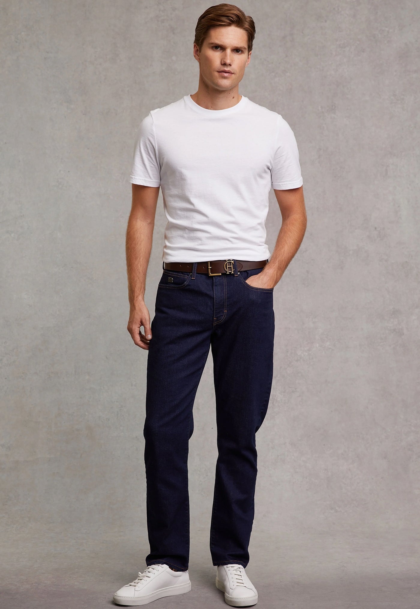 Mens Classic Straight Jean - Dark Indigo