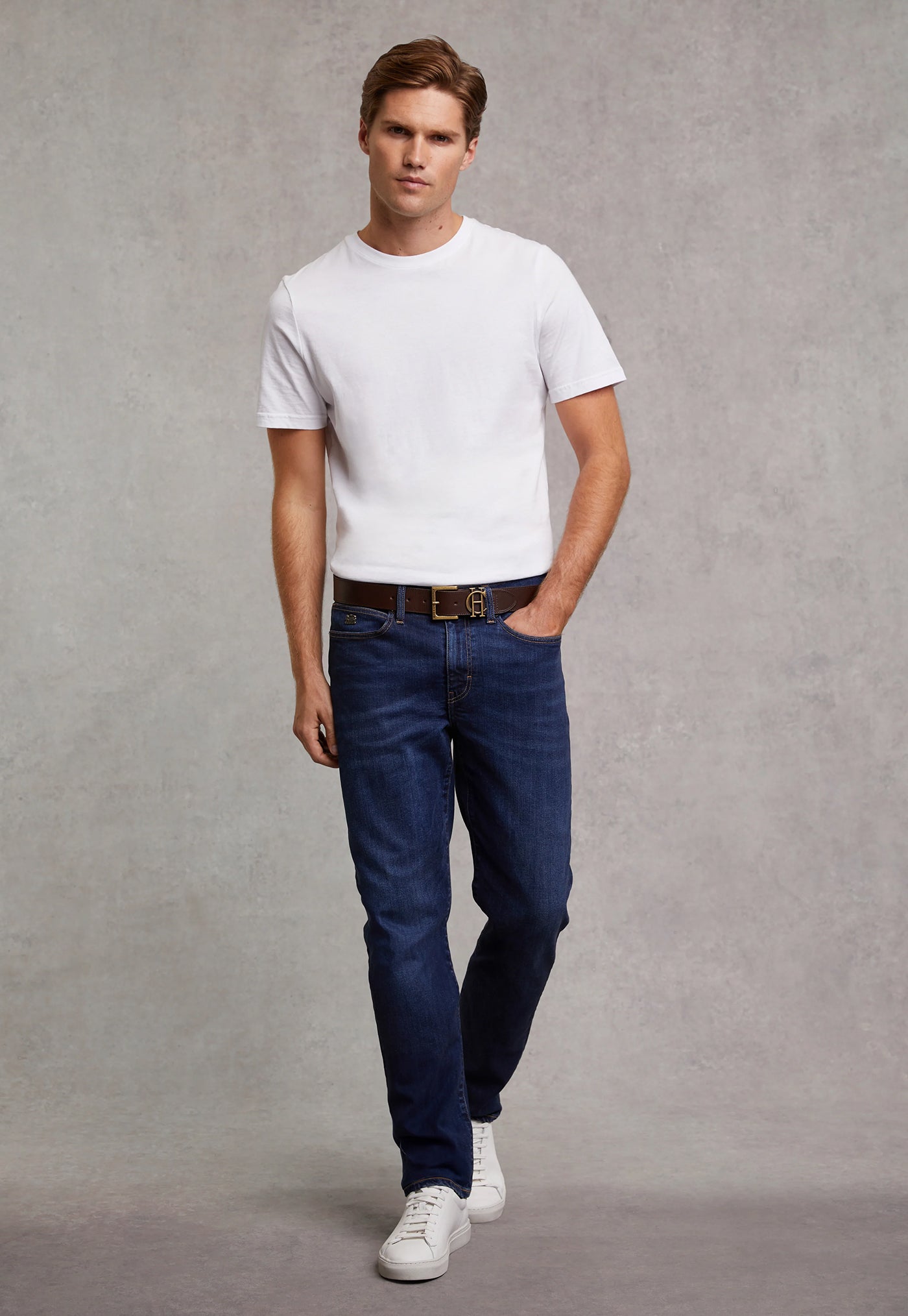 Mens Classic Straight Jean - Dark Indigo