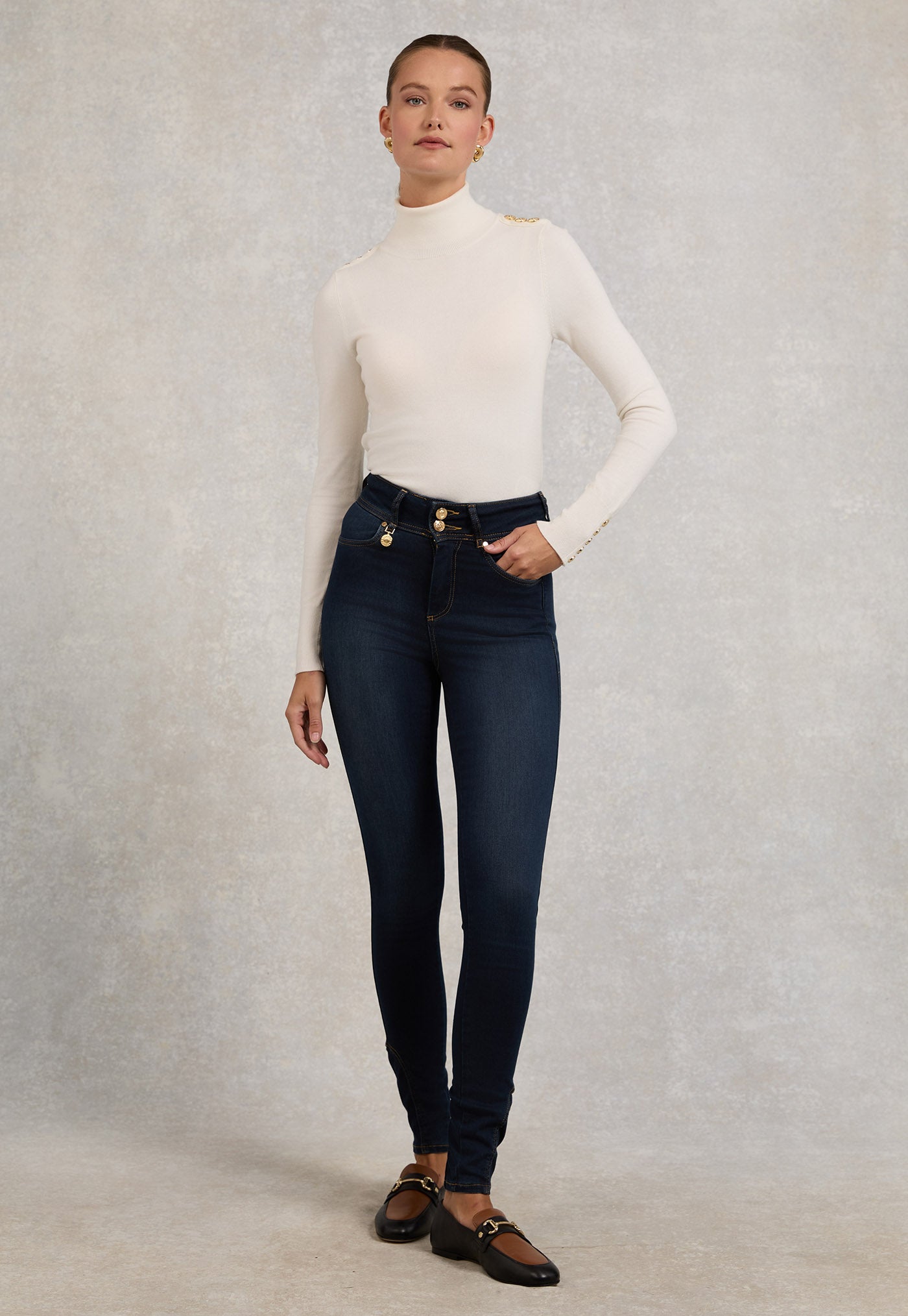 Jodhpur Jean - Deep Indigo
