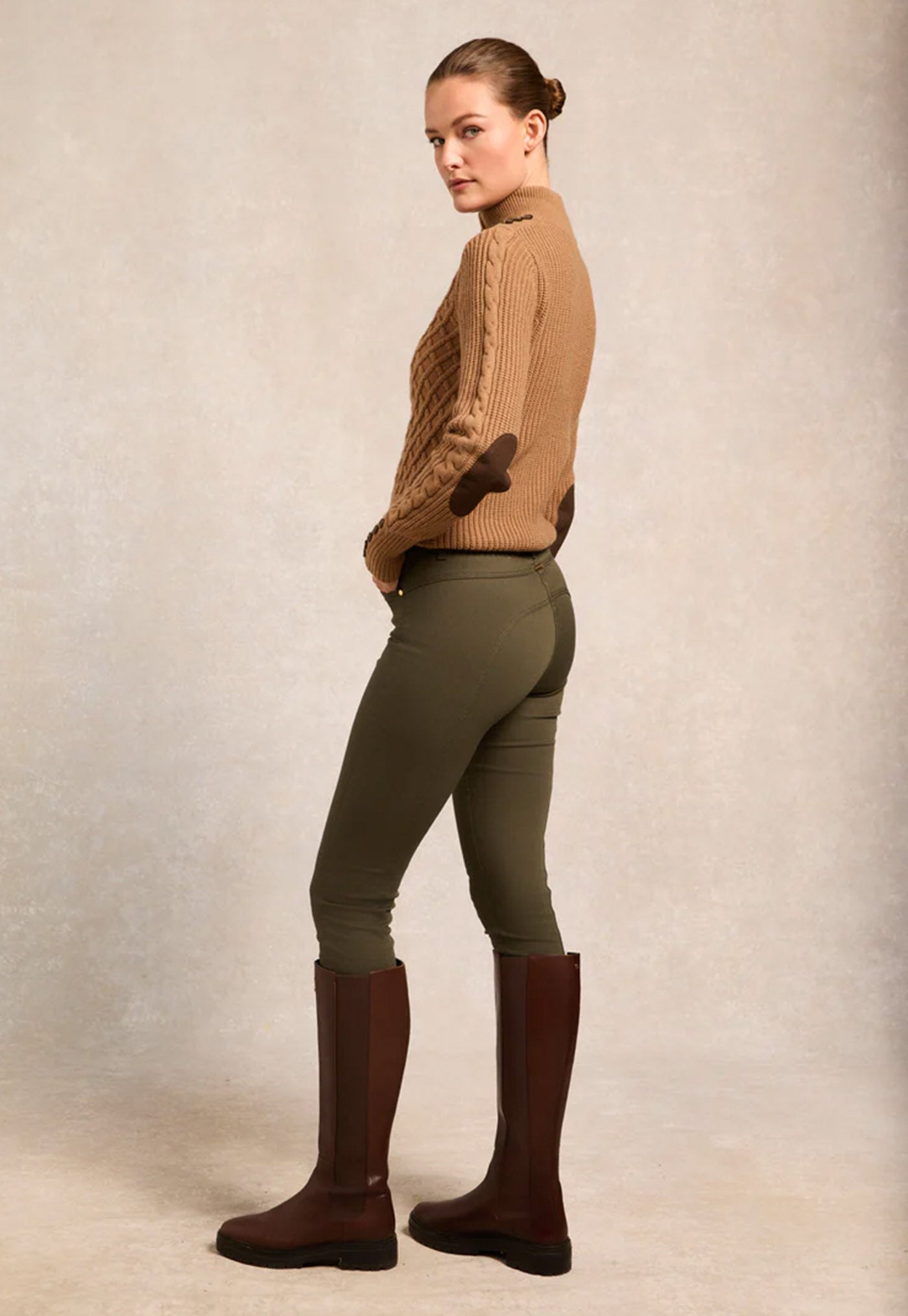 Jodhpur Jean - Hunter Green