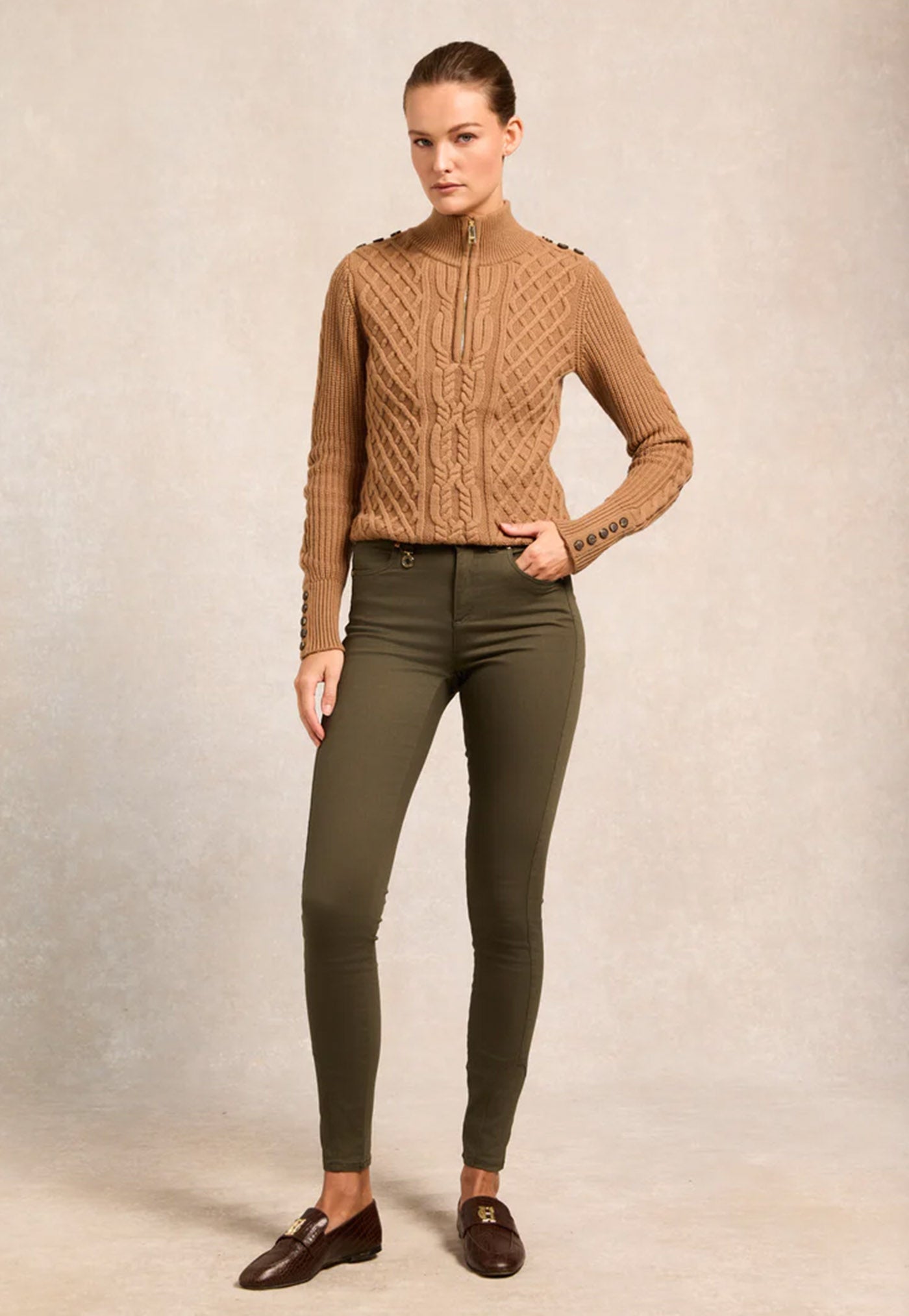 Jodhpur Jean - Hunter Green