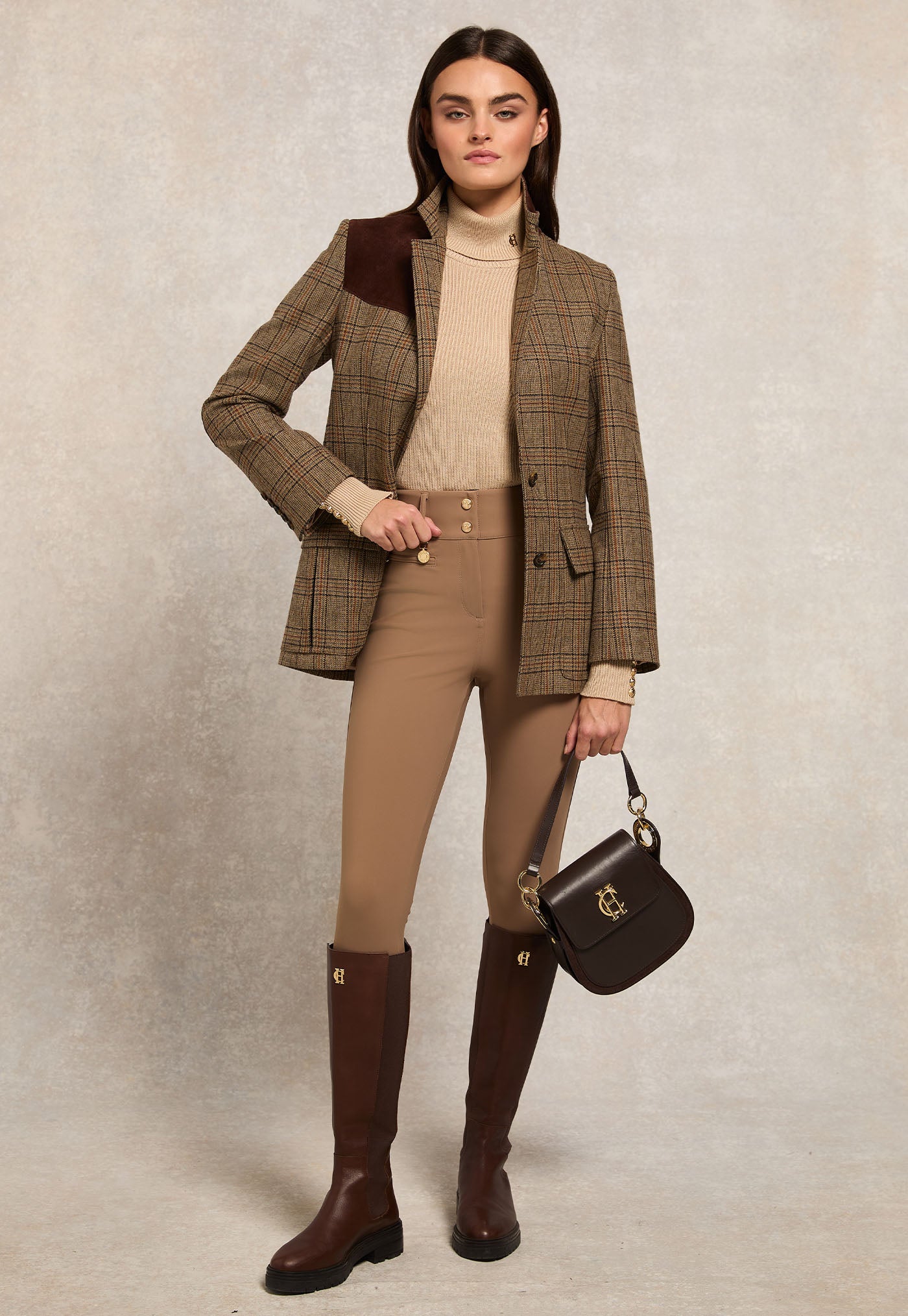 Contour Trouser - Taupe