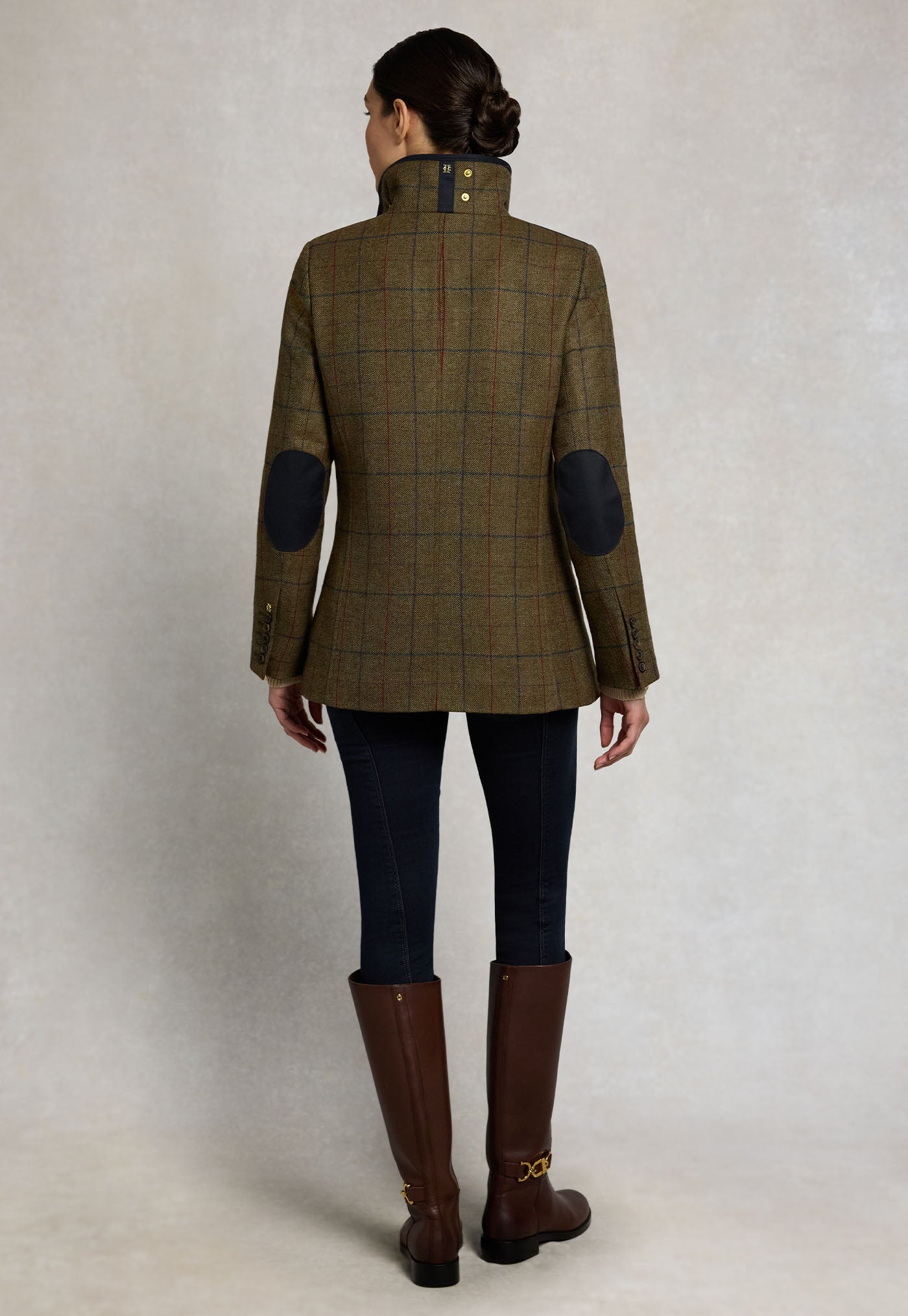 Country Classic Jacket - Glen Green Check
