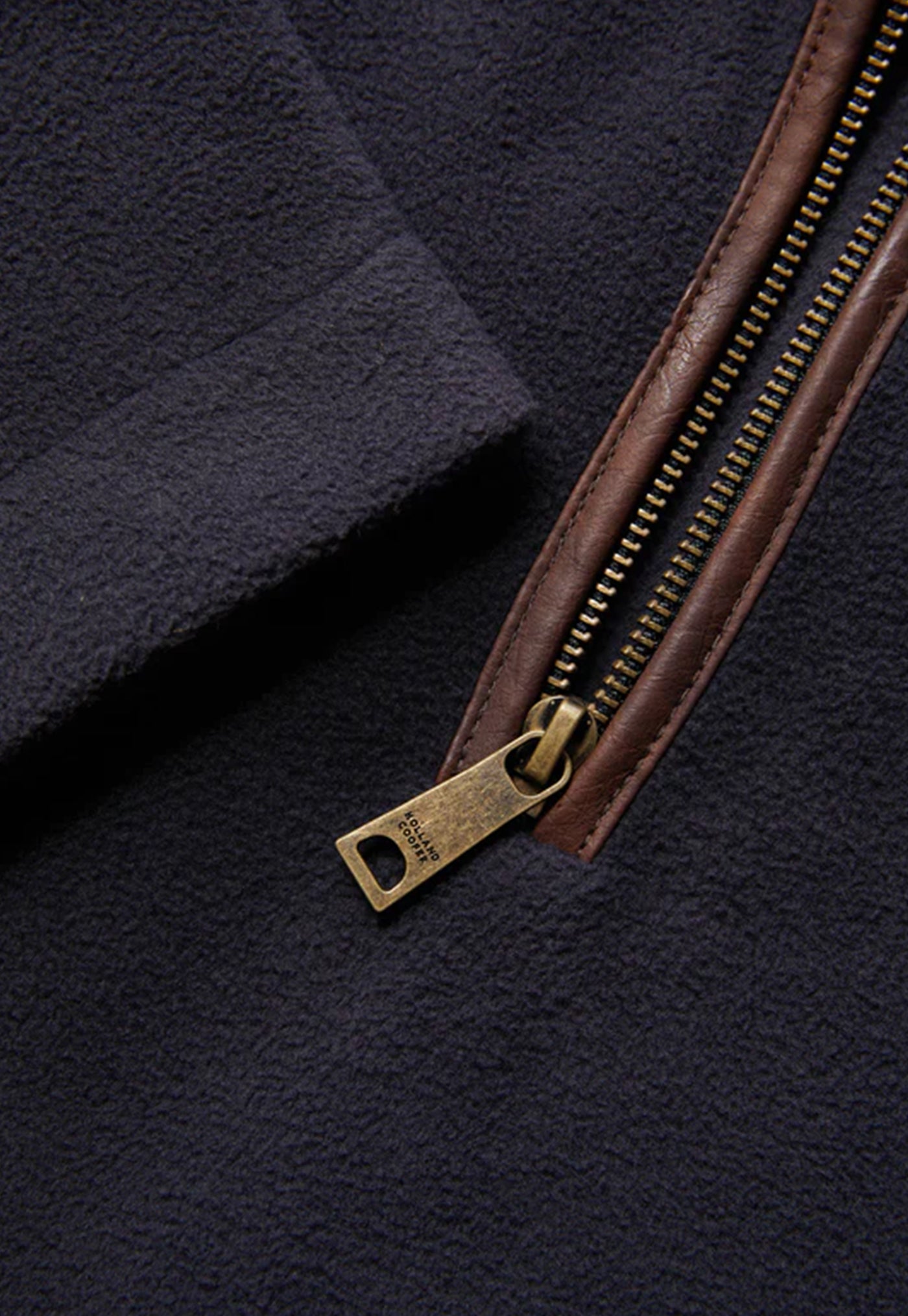 Men's Country Fleece Quarter Zip - Ink Navy