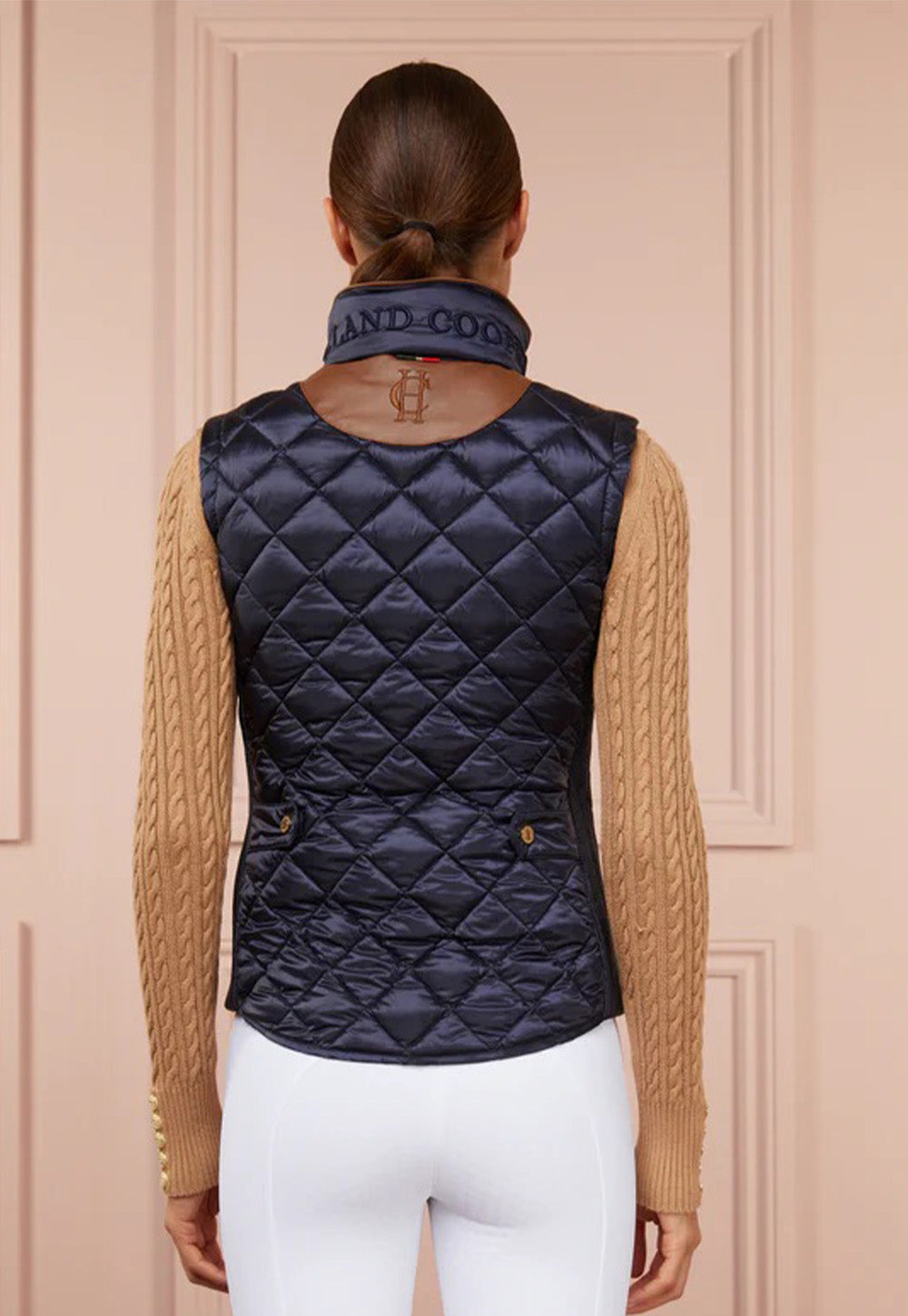 Diamond Quilt Classic Gilet - Ink Navy