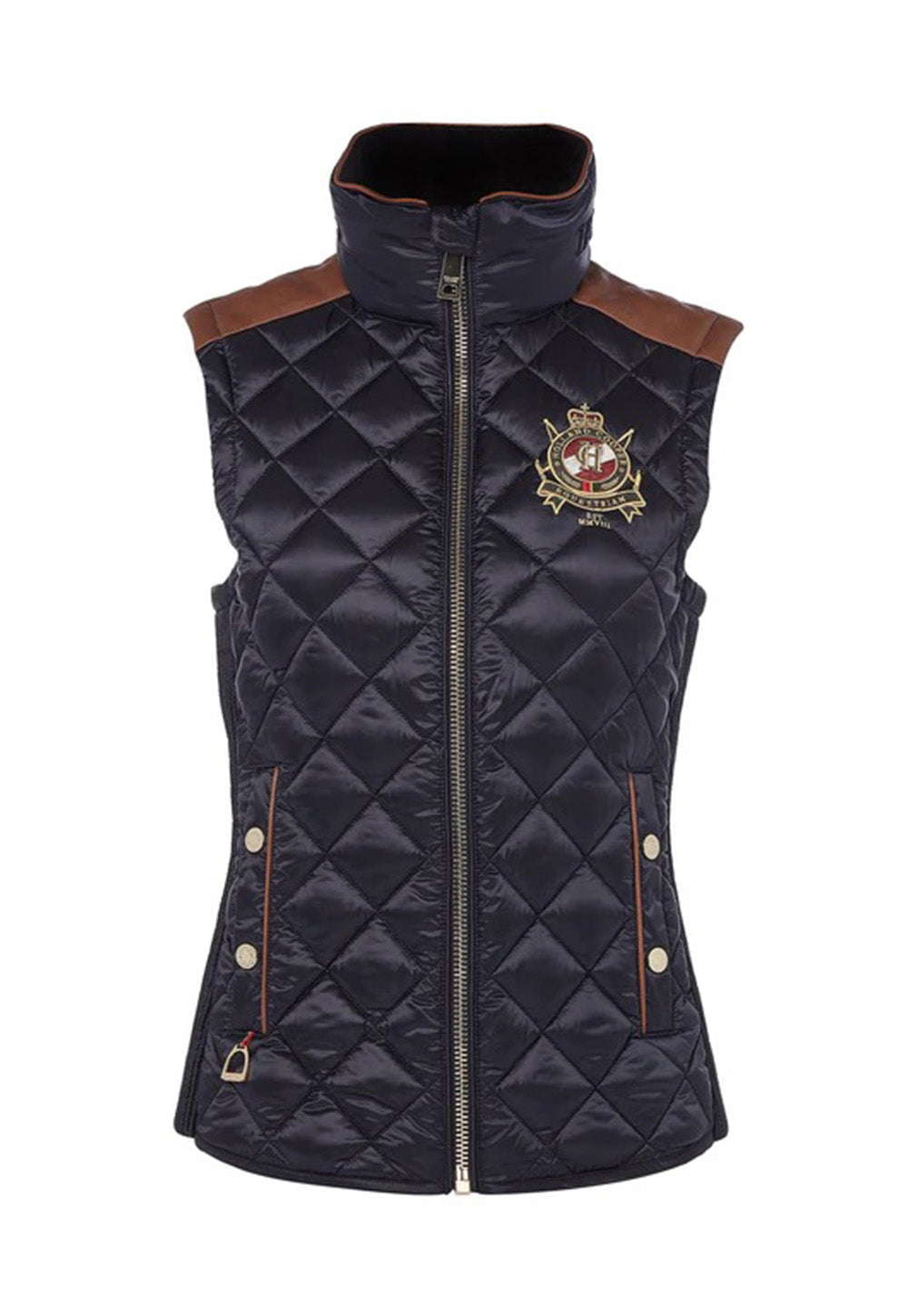 Diamond Quilt Classic Gilet - Ink Navy