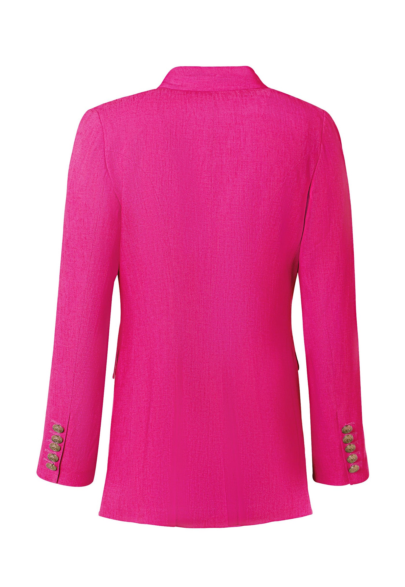 Double Breasted Blazer - Hot Pink sold by Angel Divine
