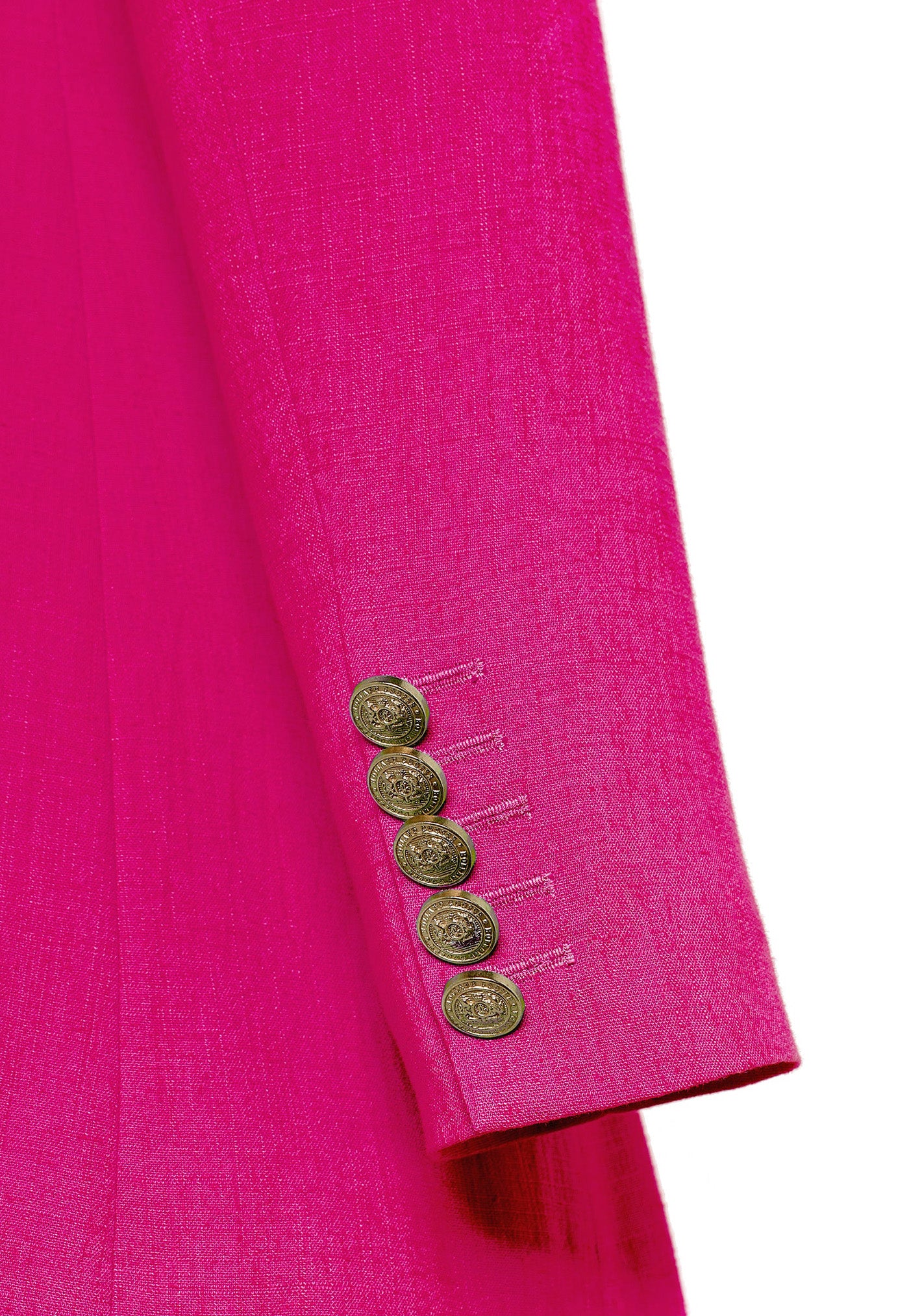 Double Breasted Blazer - Hot Pink sold by Angel Divine