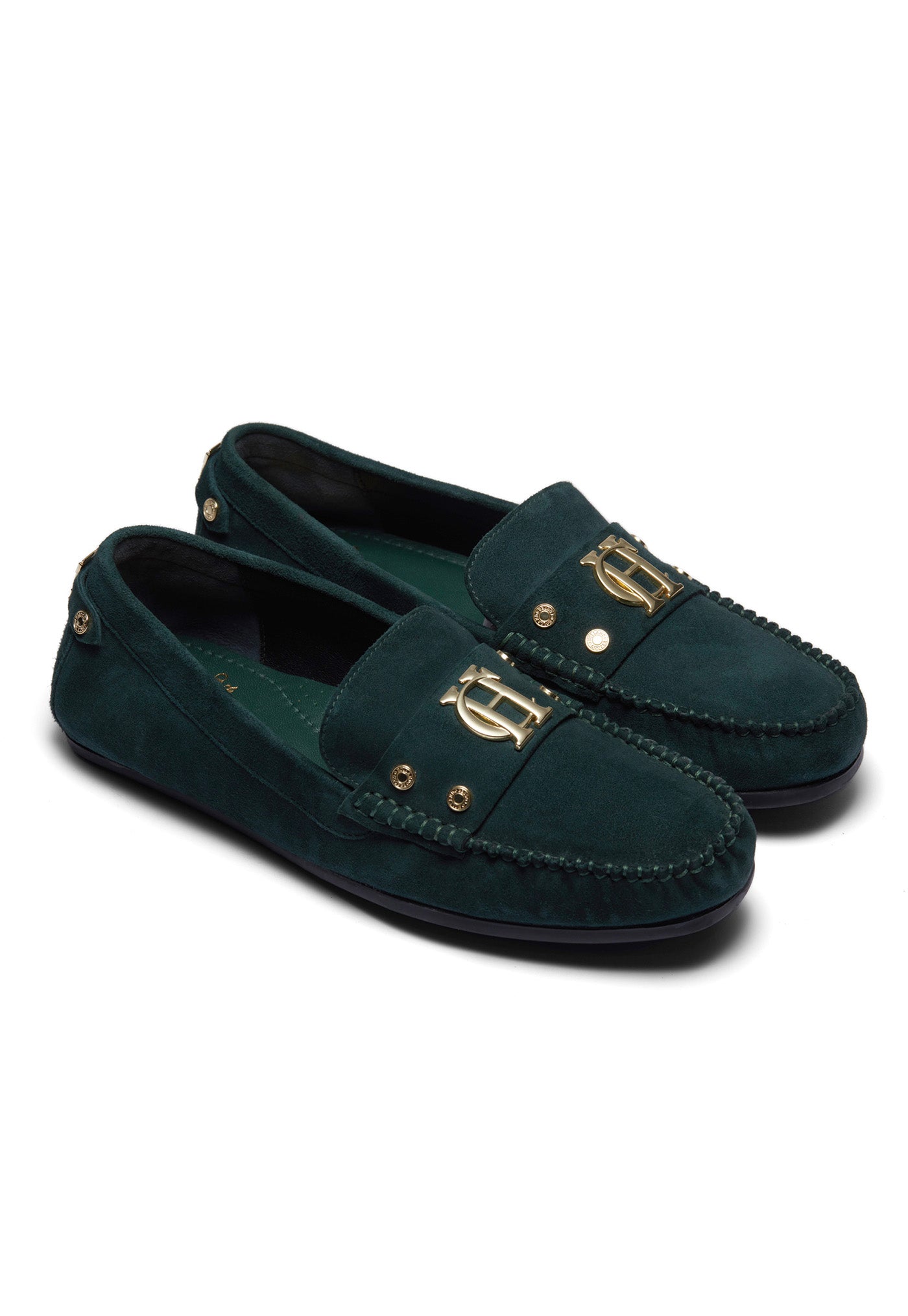 The Driving Loafer - Emerald sold by Angel Divine