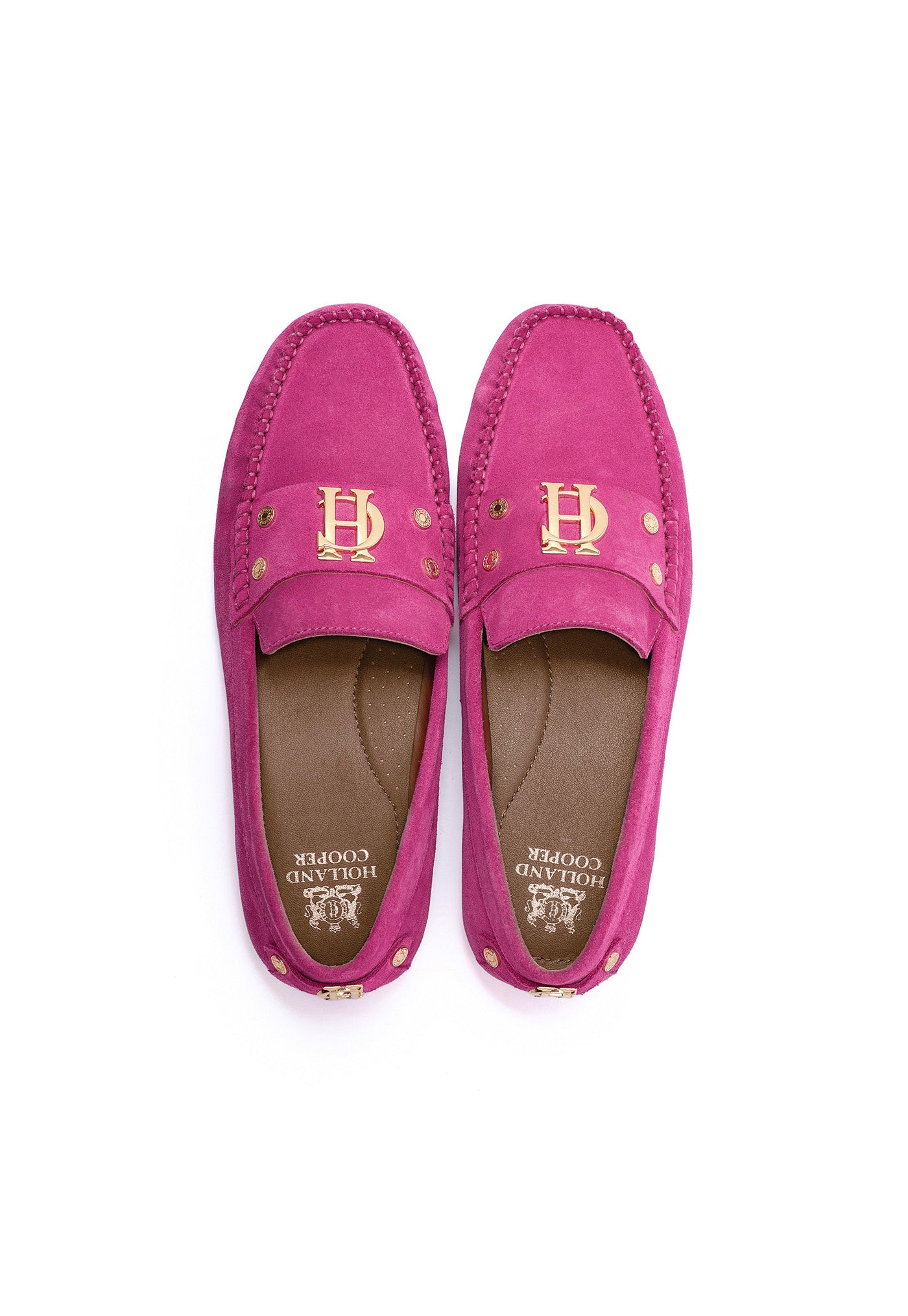 The Driving Loafer - Fushia sold by Angel Divine