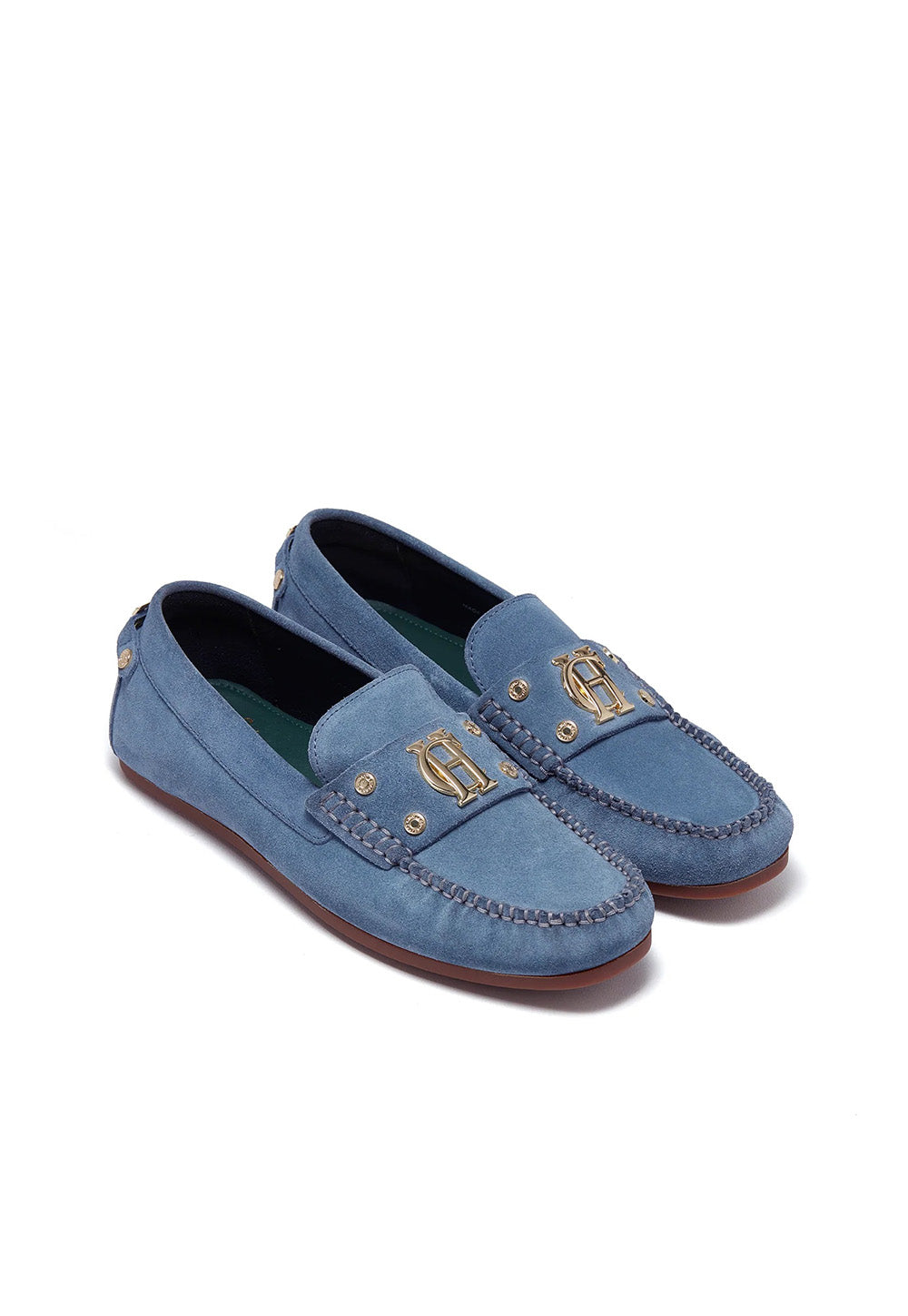 The Driving Loafer - Soft Blue sold by Angel Divine
