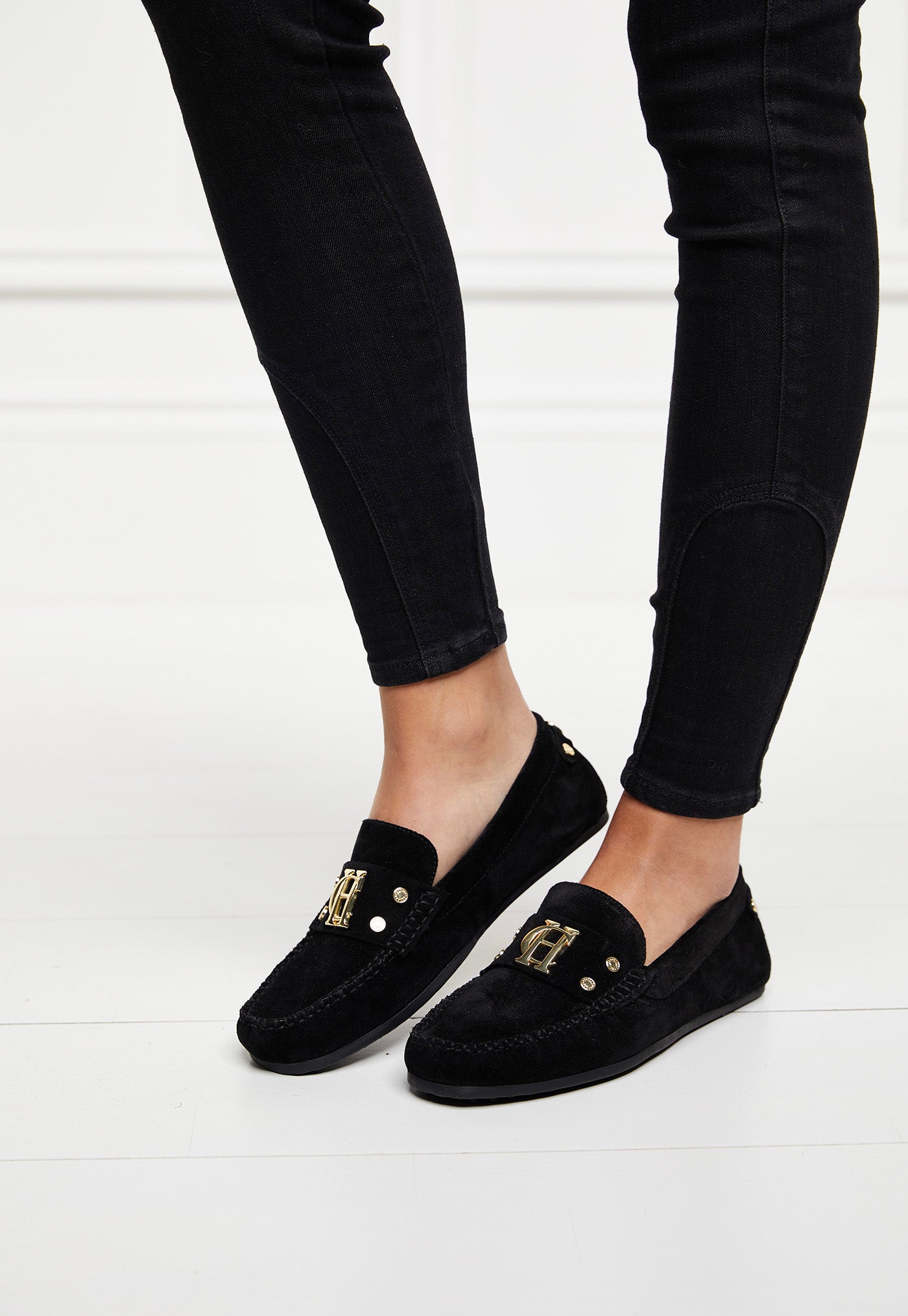 The Driving Loafer - Black sold by Angel Divine