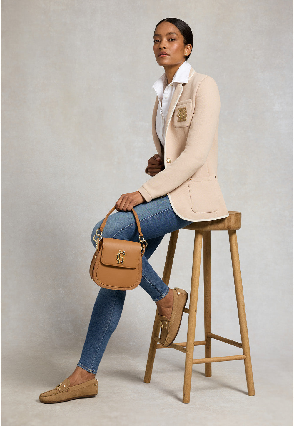 The Driving Loafer - Taupe