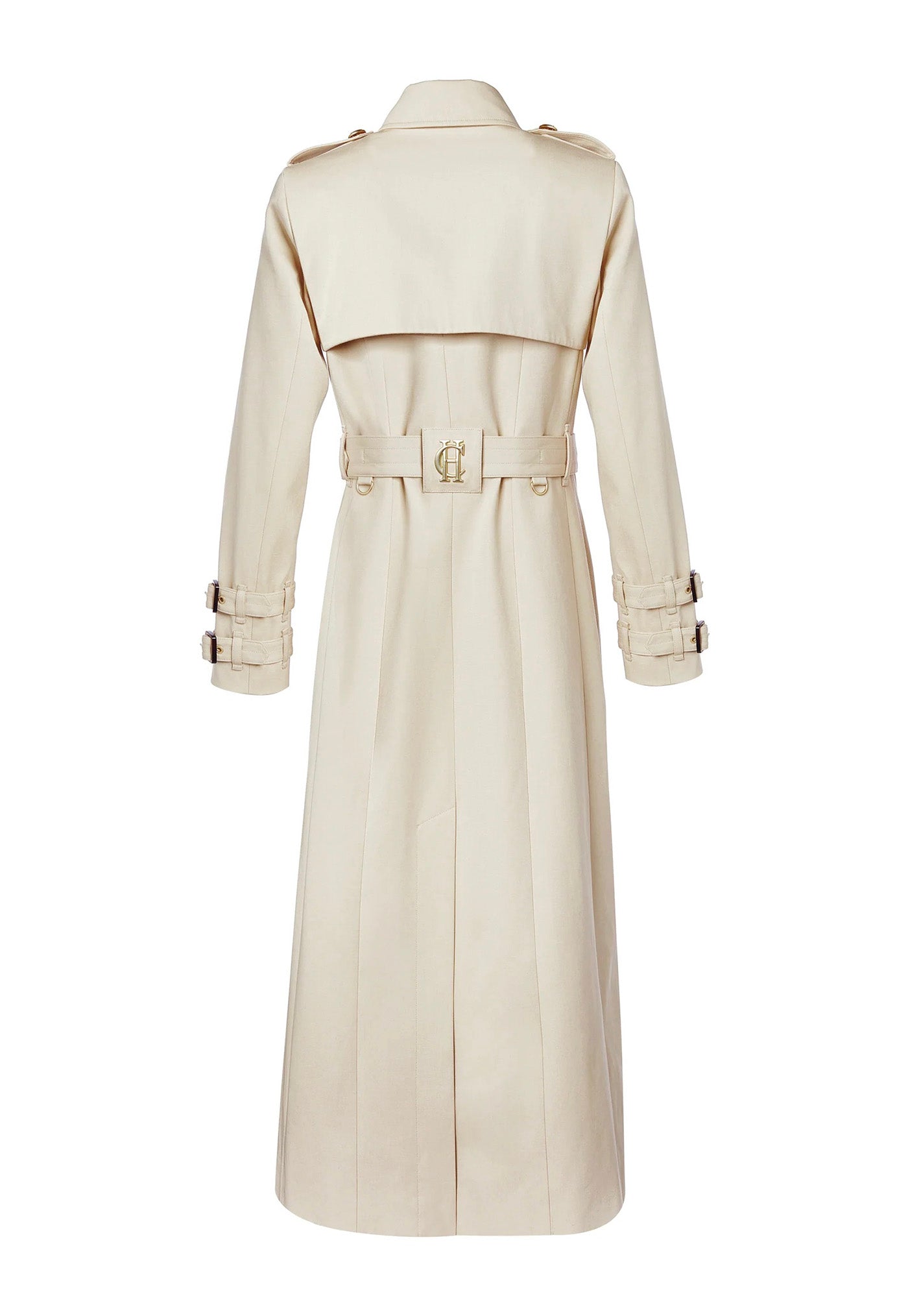 Gatcombe Full Length Trench Coat - Stone sold by Angel Divine