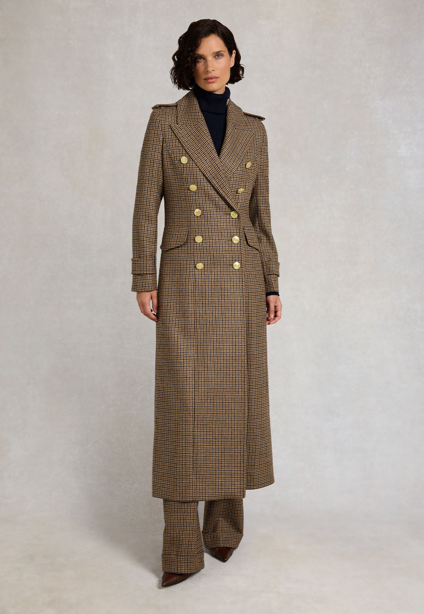 The Great Coat - Abbot Check Tweed