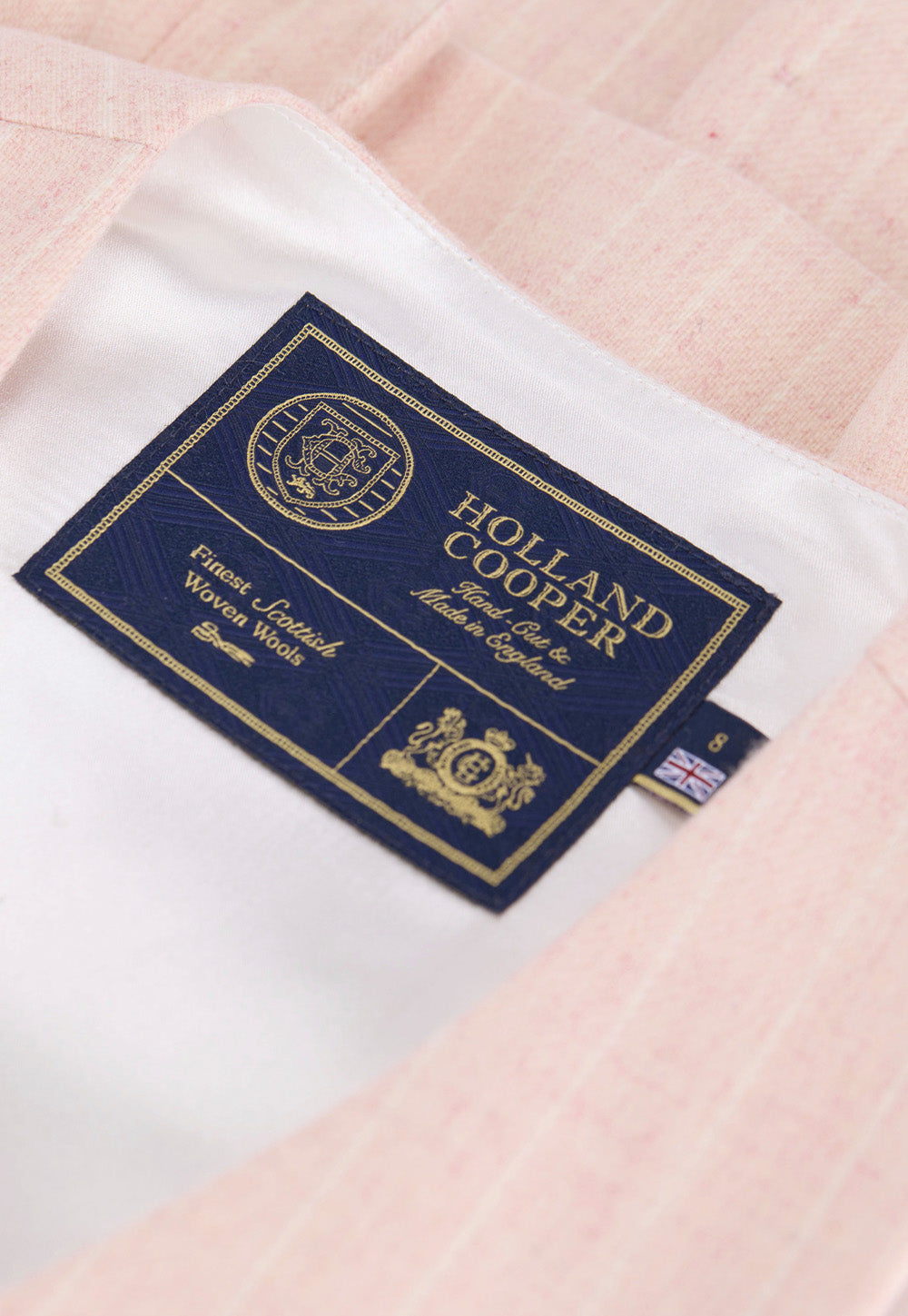Hampton Waistcoat - Pink Chalk Pinstripe