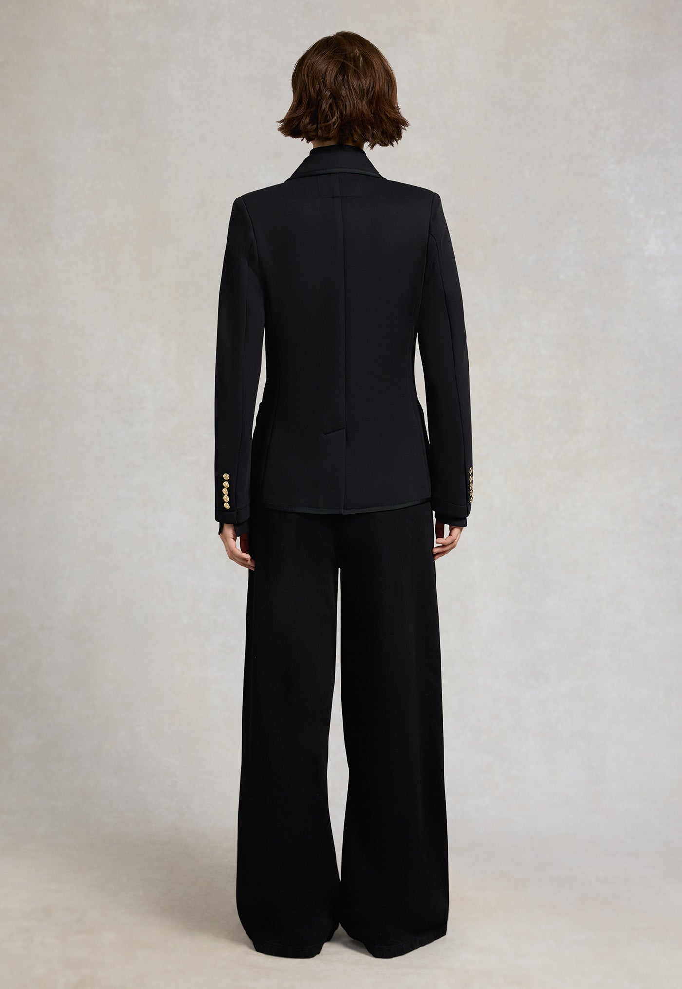 Henley Blazer - Black