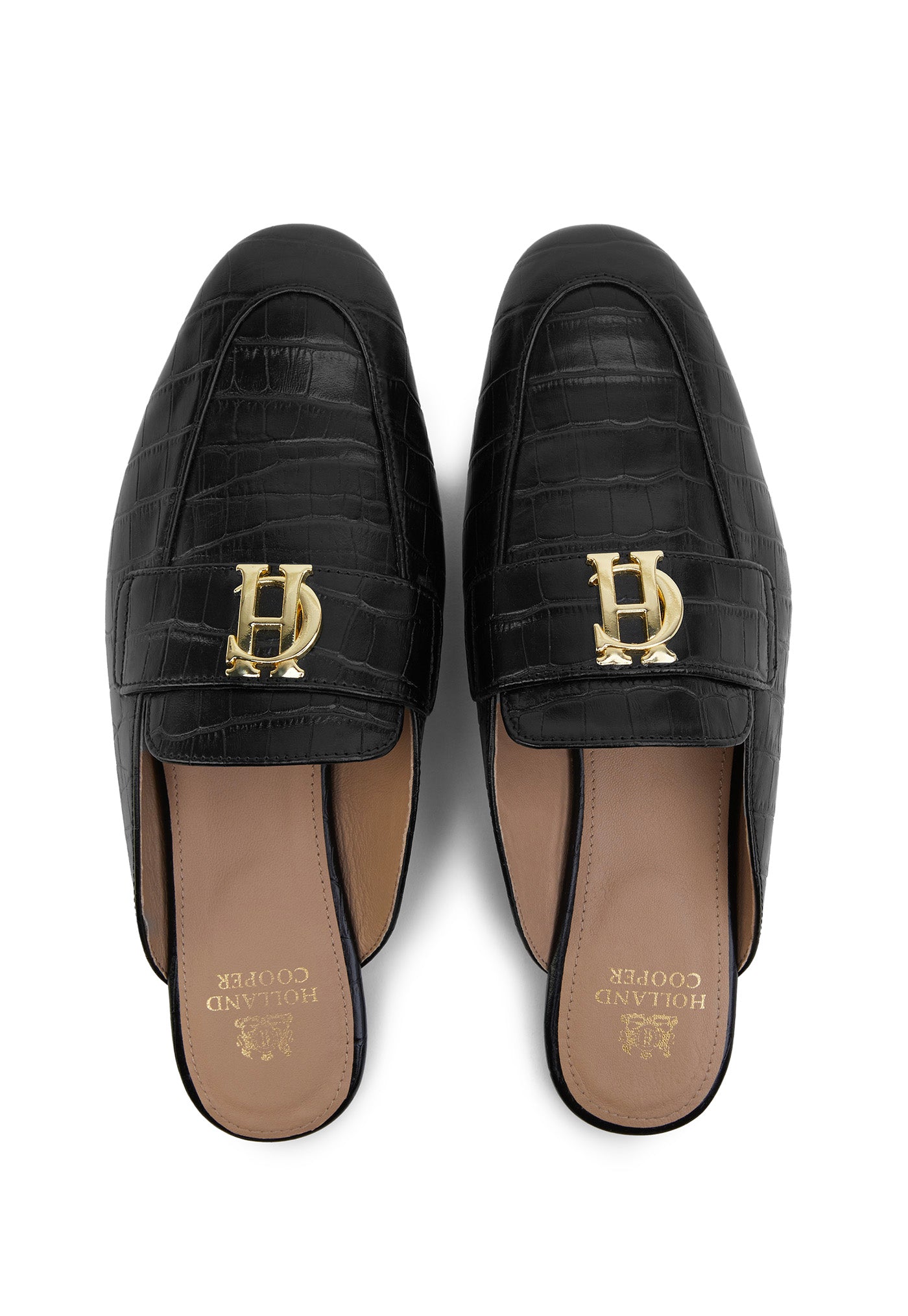 Kingston Loafer - Black Croc sold by Angel Divine