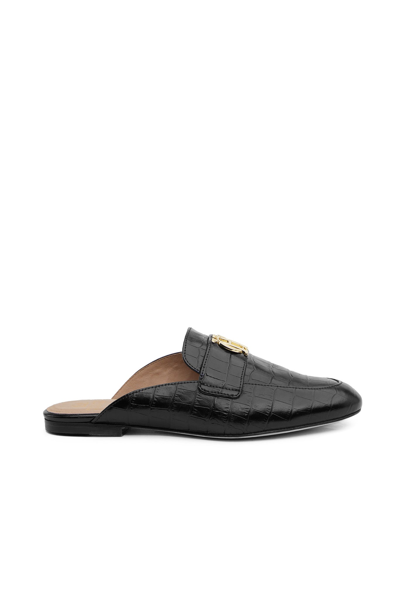 Kingston Loafer - Black Croc sold by Angel Divine