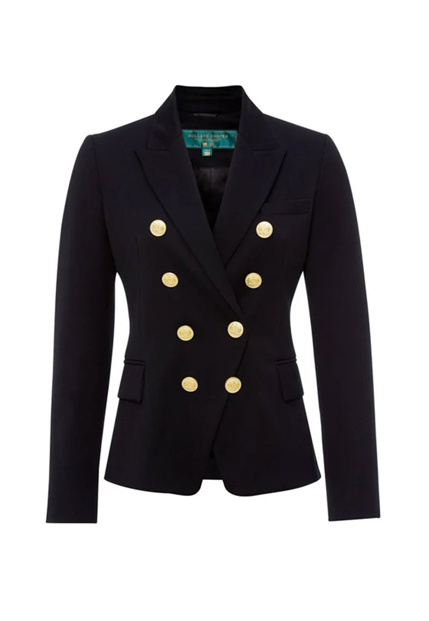 Knightsbridge Blazer - Black Barathea