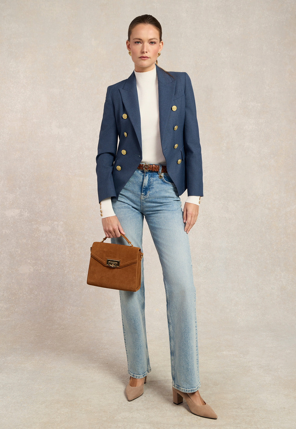 Knightsbridge Blazer - Denim