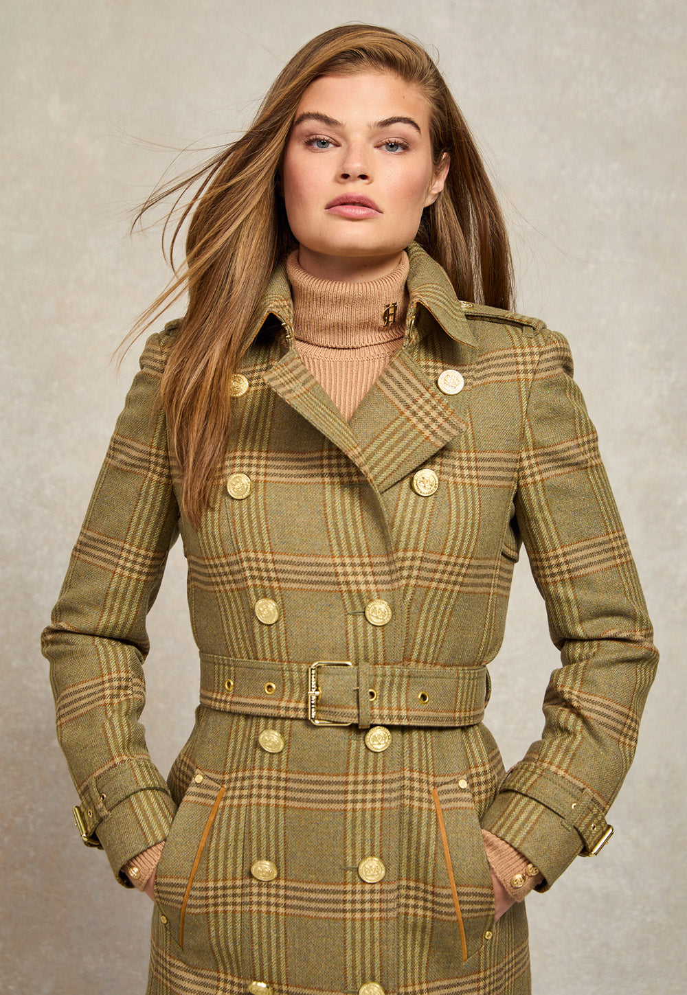 Marlborough Trench Coat Full Length - Leveret