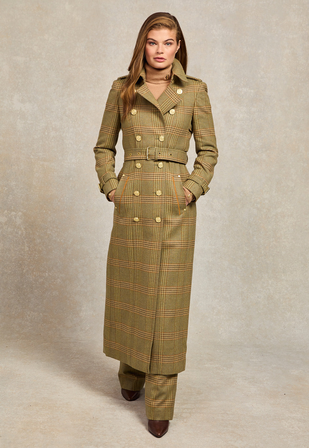 Marlborough Trench Coat Full Length - Leveret