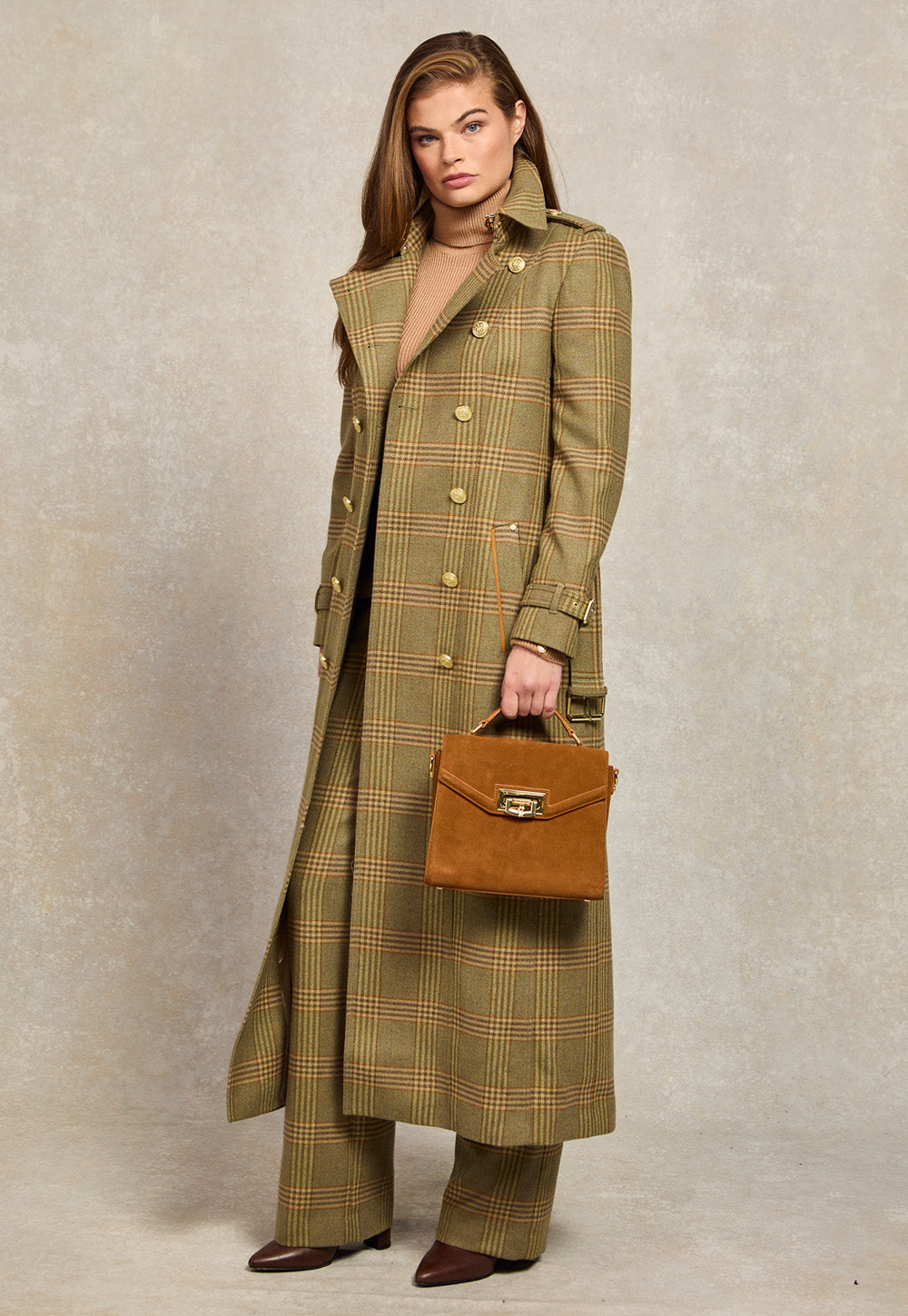 Marlborough Trench Coat Full Length - Leveret