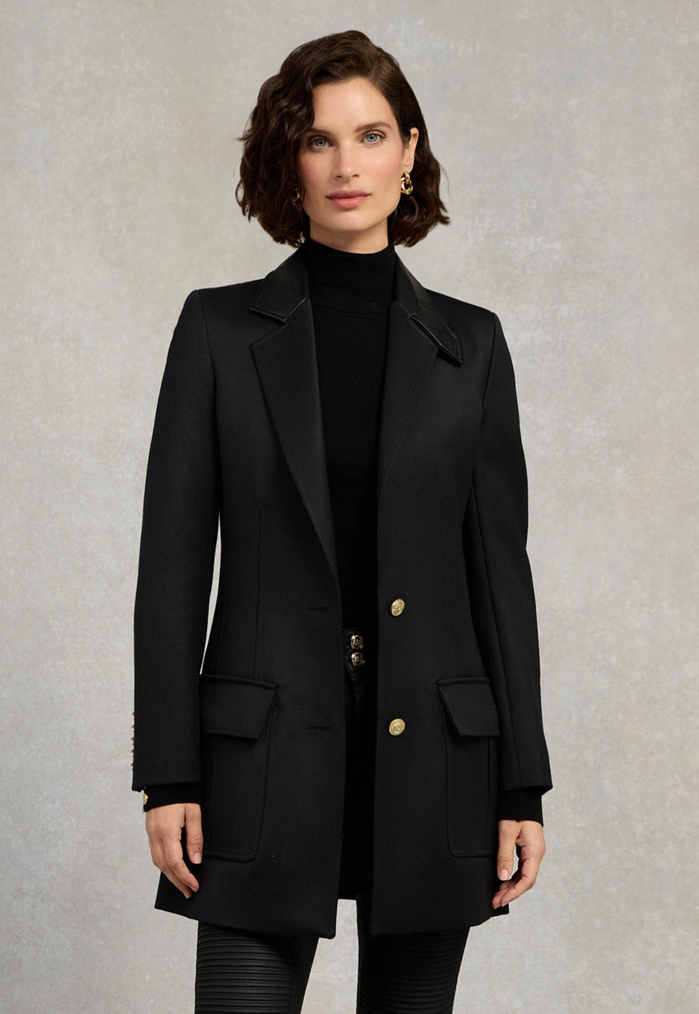 Mayfair Blazer - Black Twill