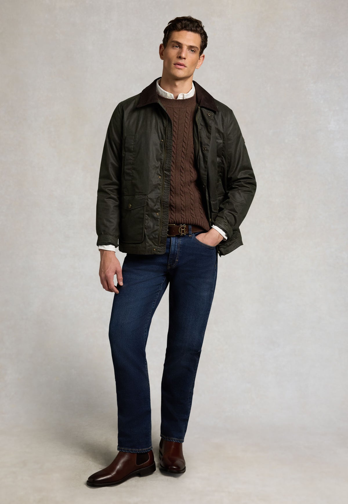 Men's Classic Wax Jacket - Moss Wax