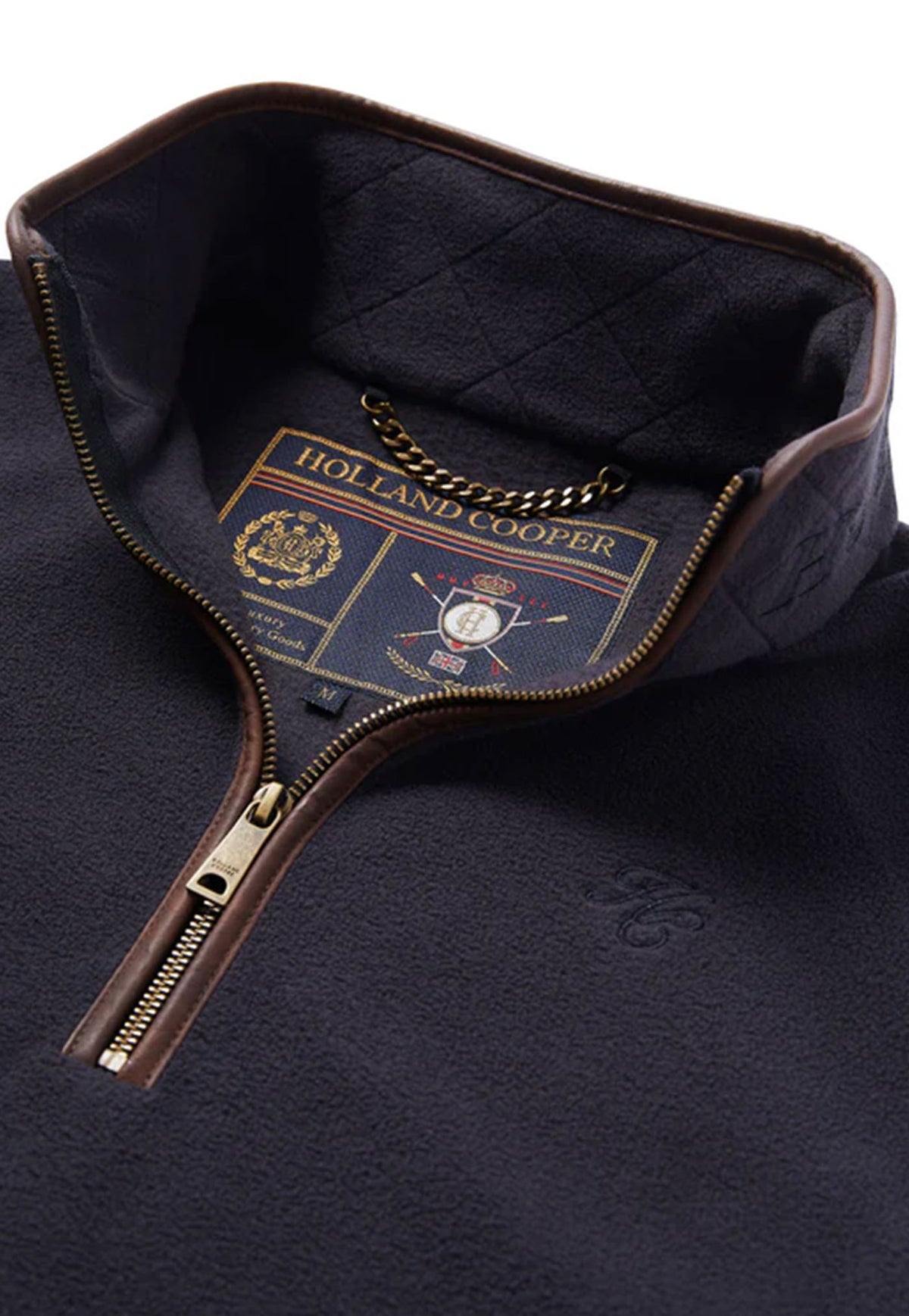 Men's Country Fleece Quarter Zip - Ink Navy