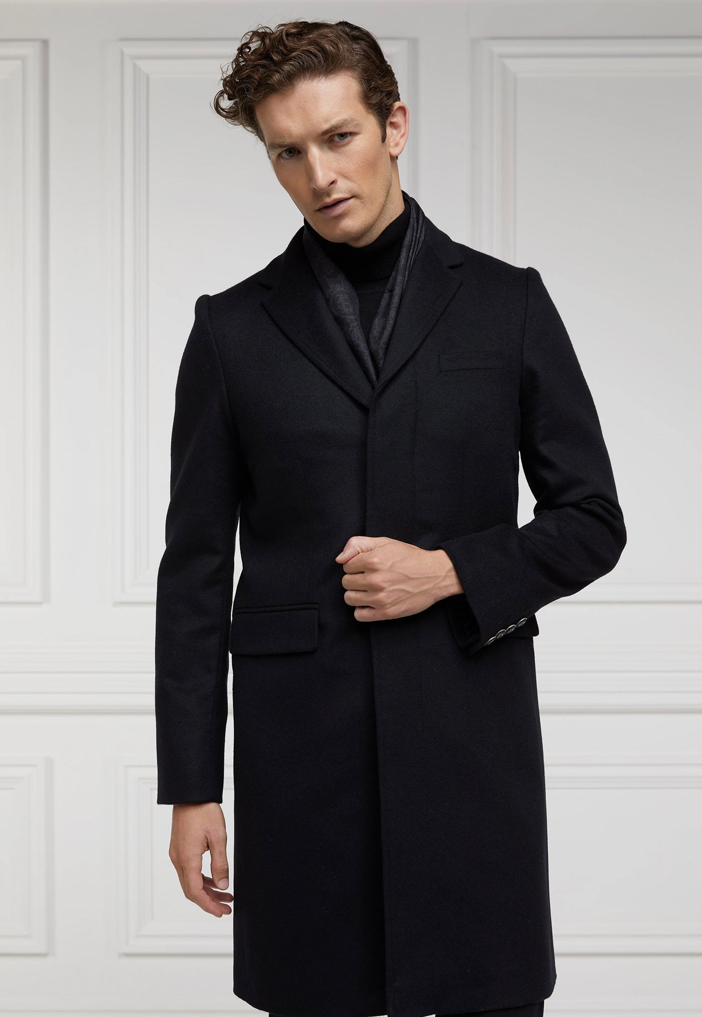 The Cheltenham Coat - Soft Black
